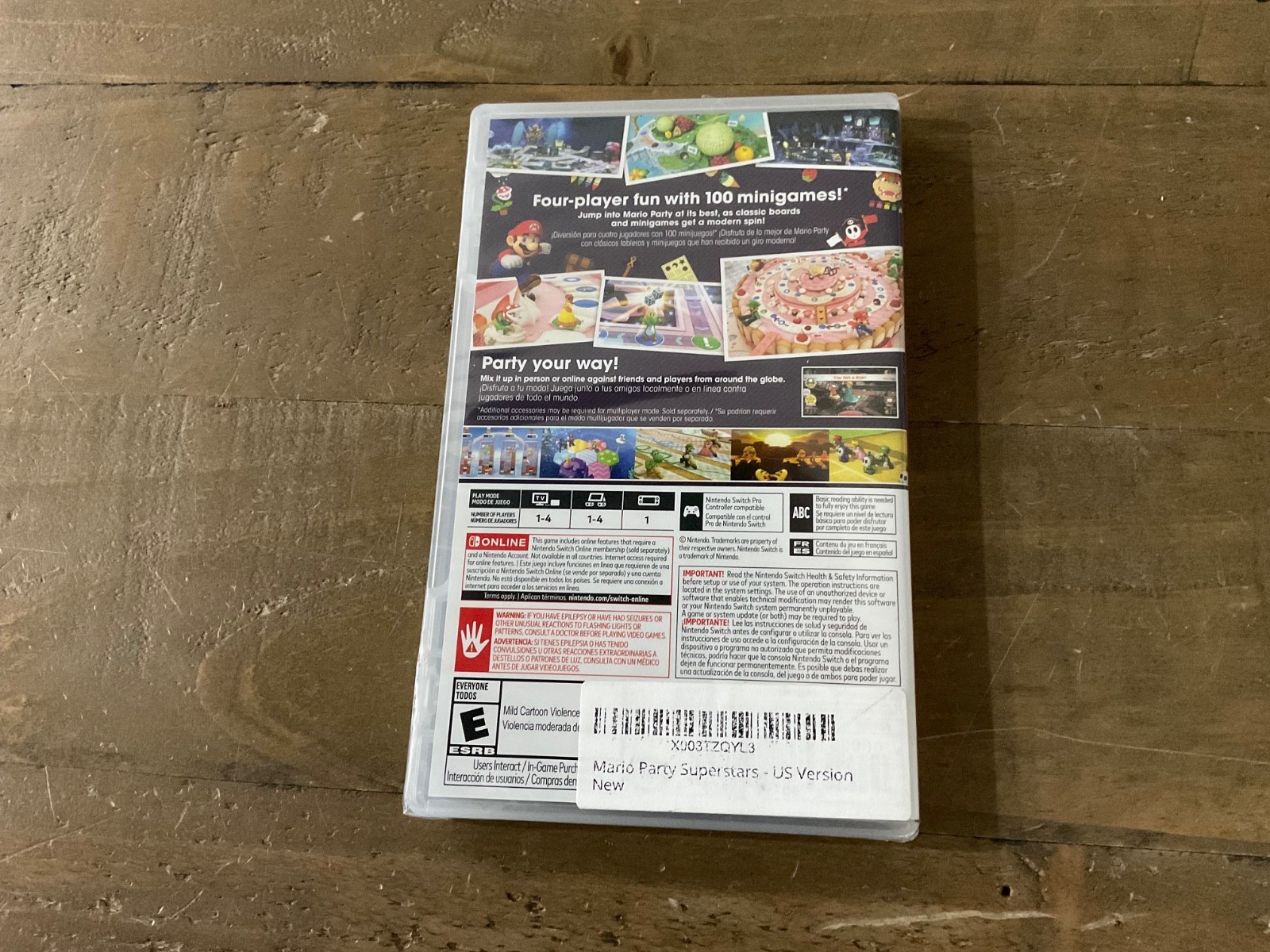 Mario Party Superstars – Nintendo Switch- US Version – Brand New Sealed