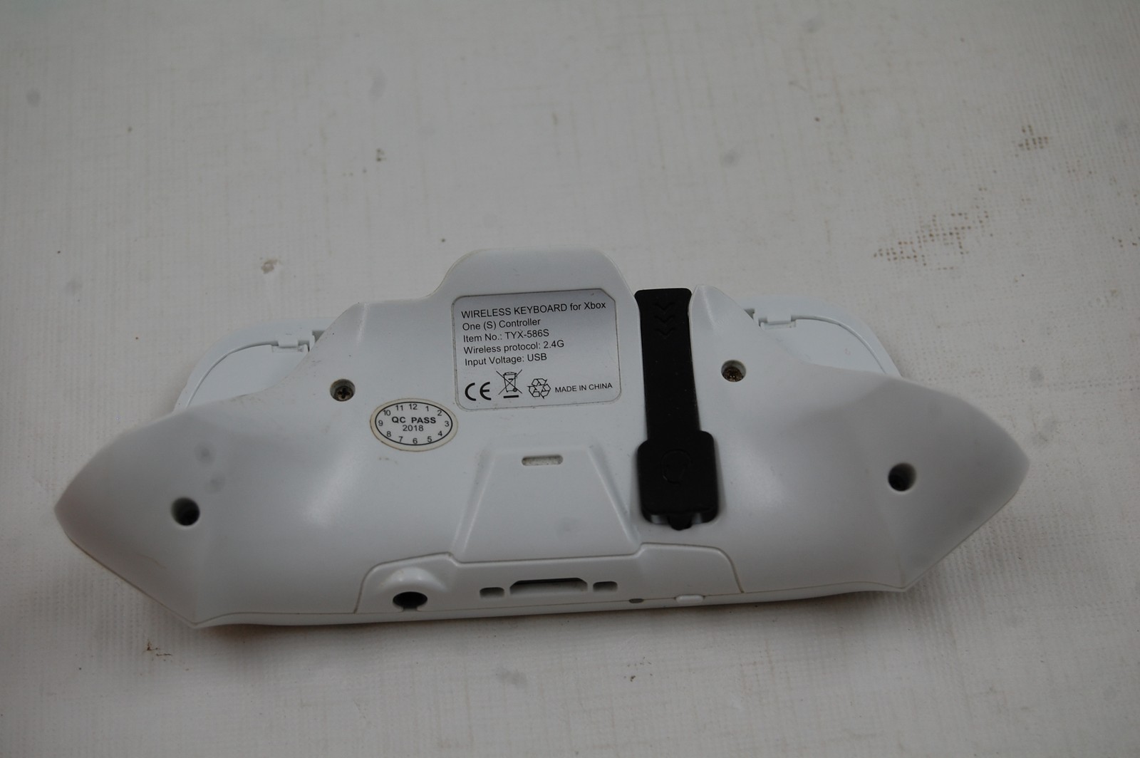 Wireless Chatpad Keyboard for Xbox One S Controller QWERTY White TYX-586S