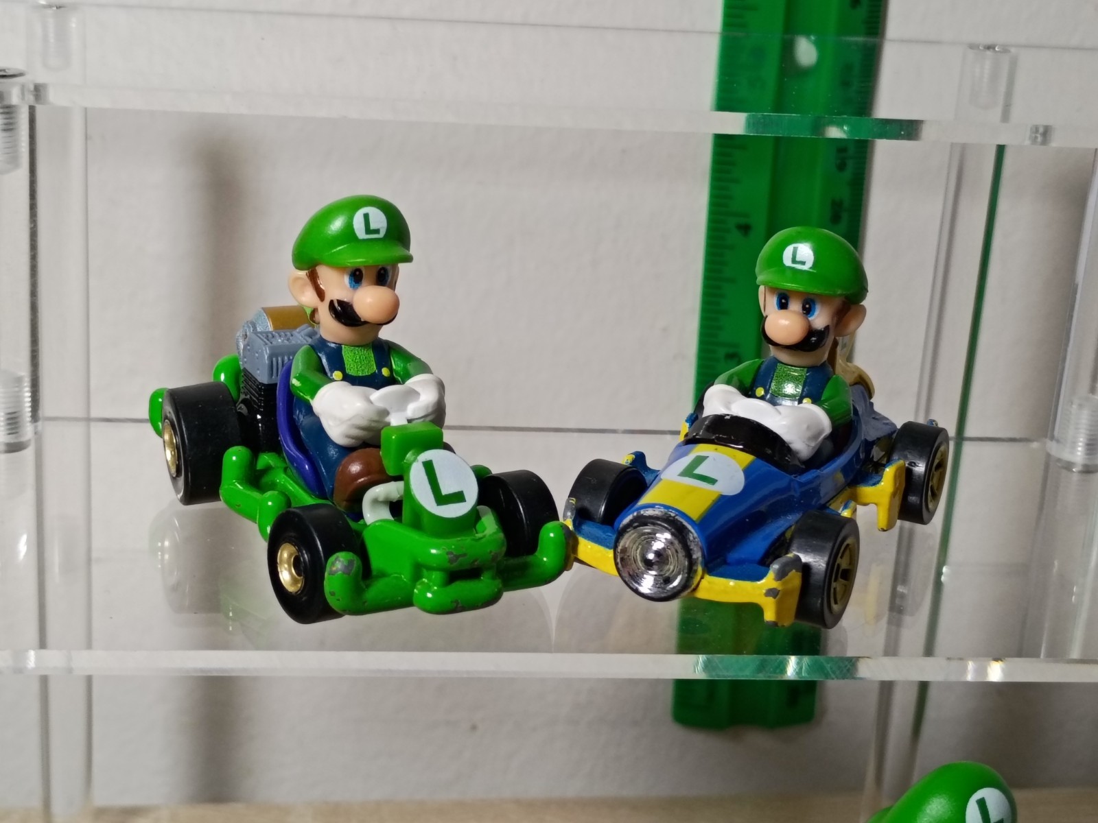 6-PK SUPER MARIO KART Hot Wheels LUIGI Lot Pipe Frame Baby P-Wing Circuit Mach-8