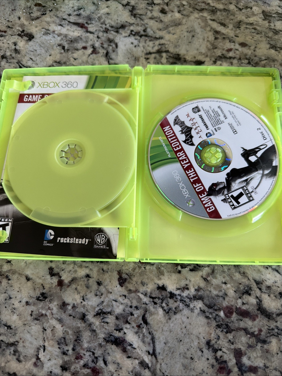 Batman Arkham City Game of the Year Edition Xbox 360 CIB 2 Disc Tested