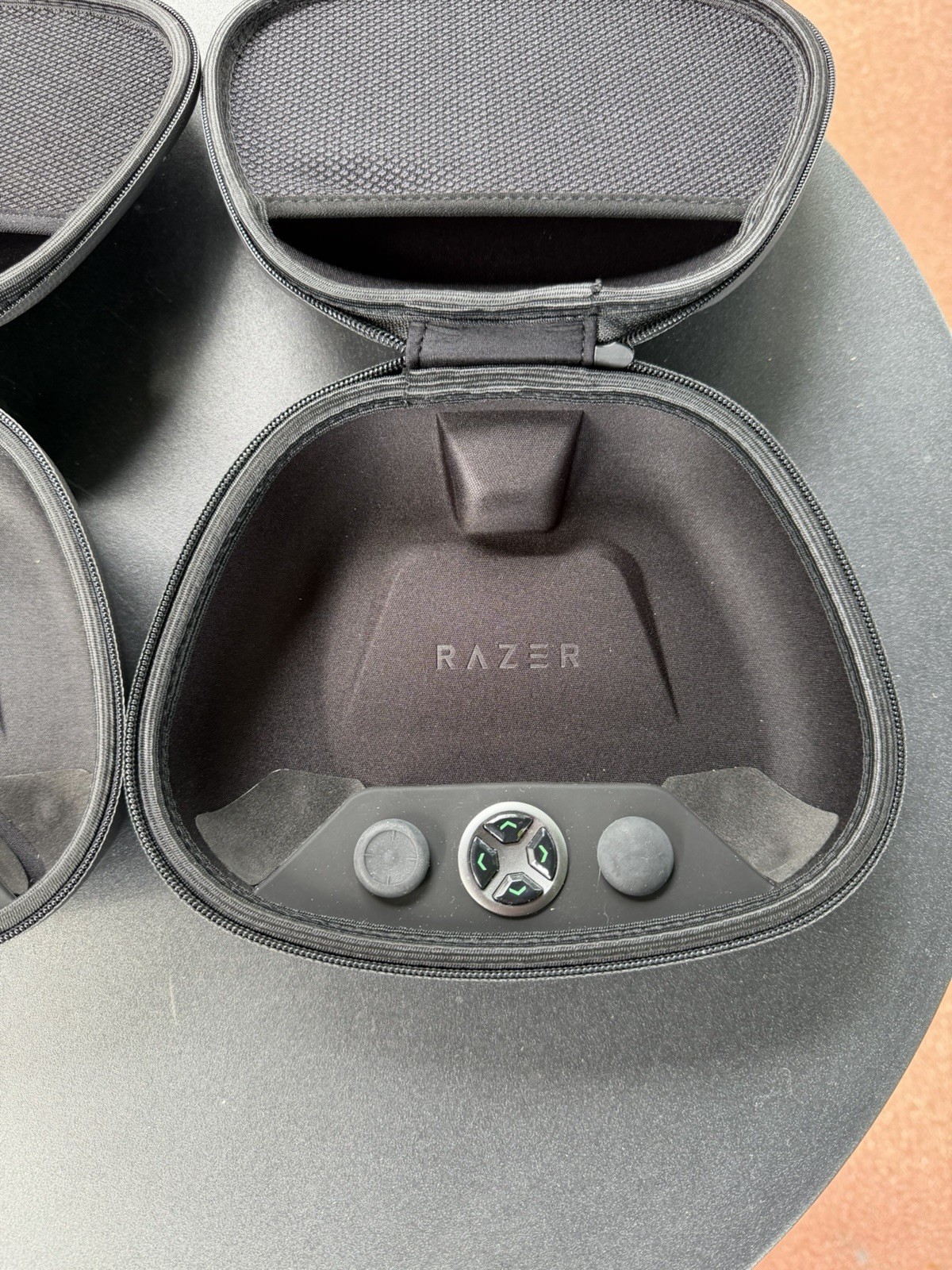 Lot Of 2 Carrying Cases Original Razer Wolverine Ultimate Controller Components