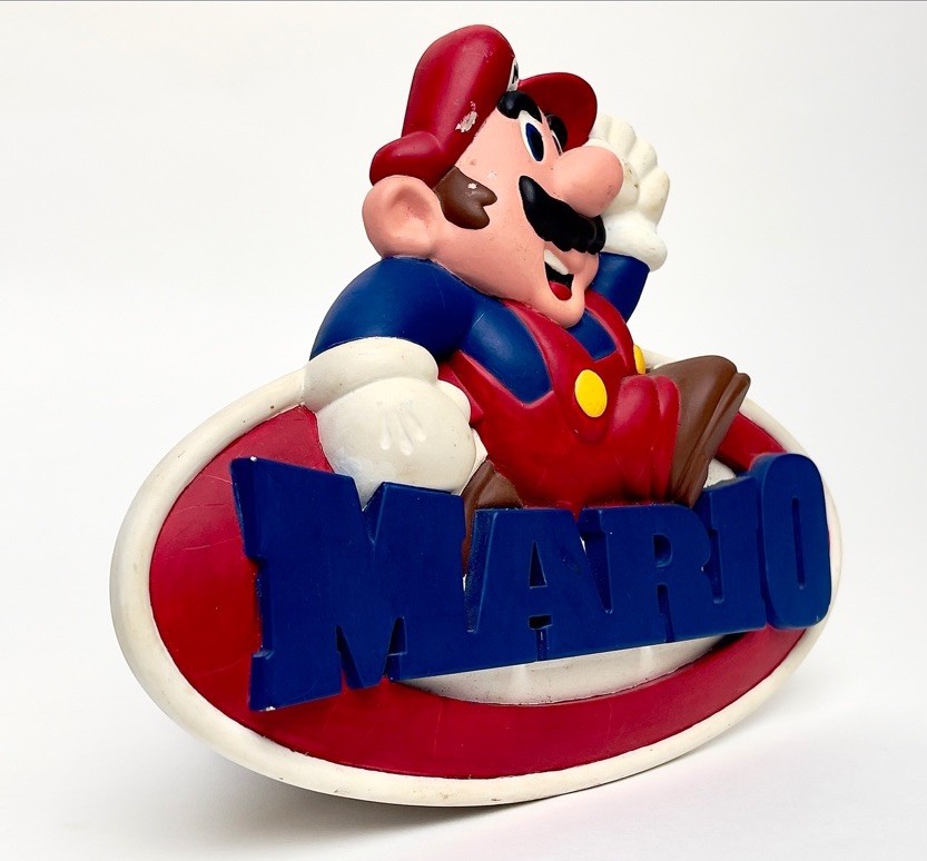 Nintendo Super Mario Display Plaque Corporate Promo Standee Store One Of A Kind
