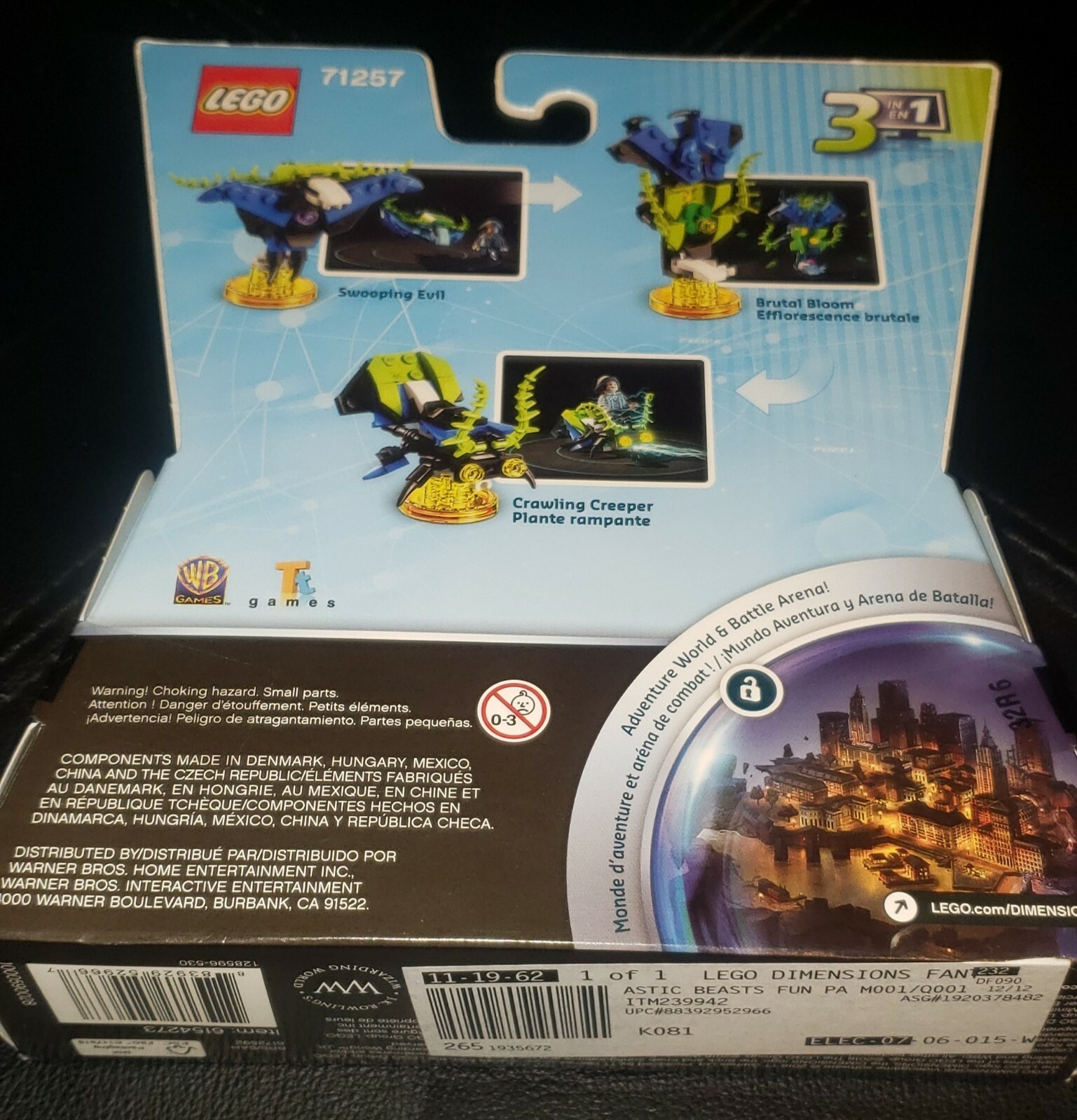 LEGO DIMENSIONS FUN PACK 71257 Fantastic Beasts Tina Goldstein & Swooping Evil