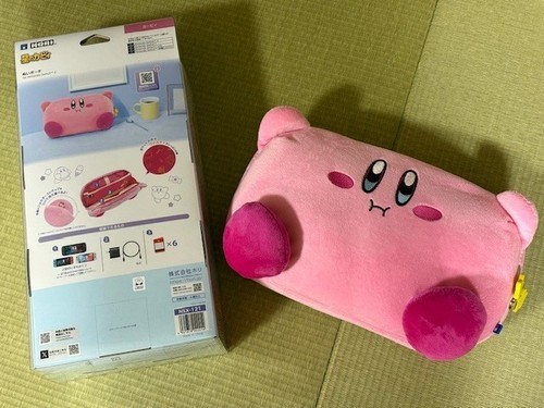 Kirby Plush Pouch for Nintendo Switch 2 OLED HORI Japan Limited NSX-121 New rare