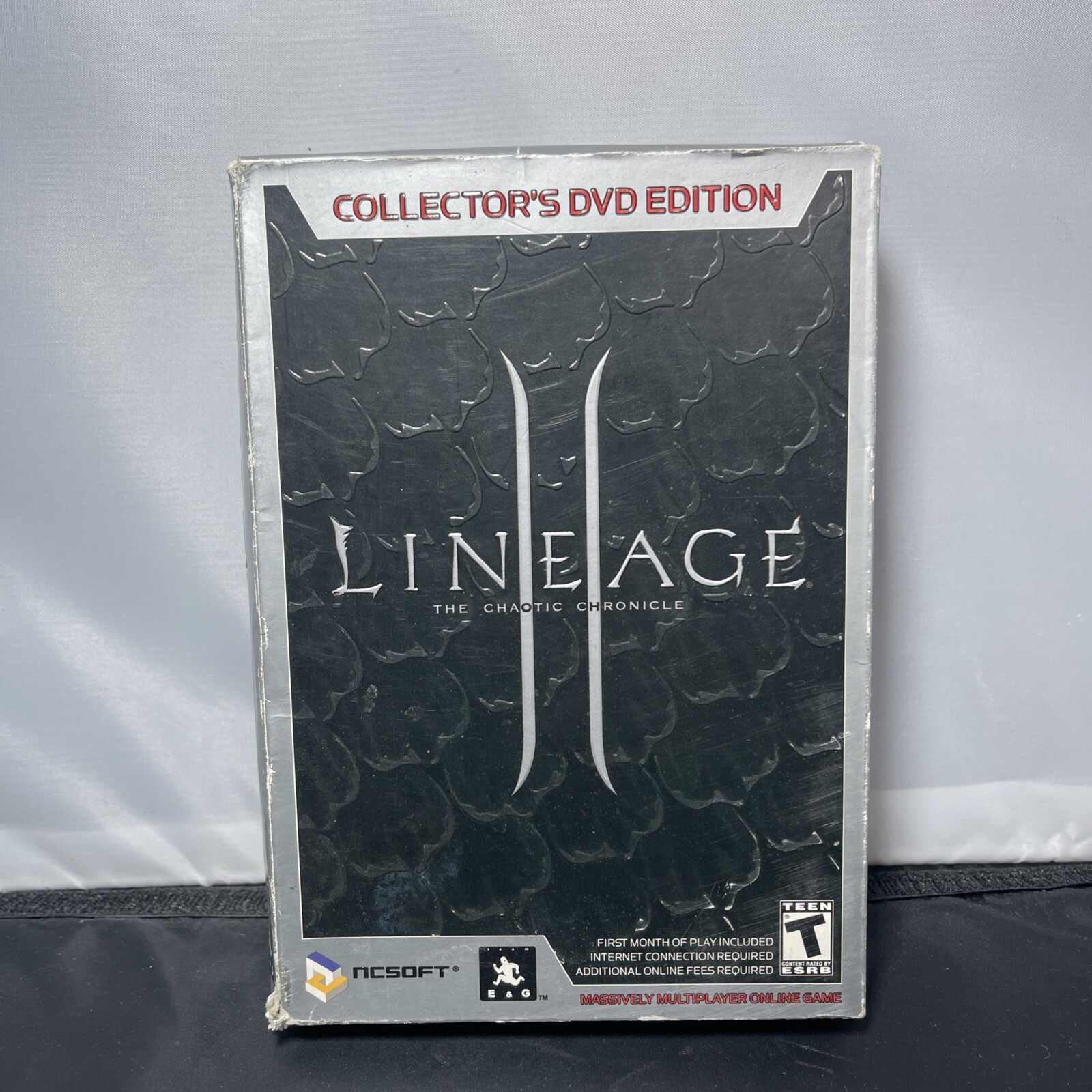 Lineage II 2 Chaotic Chronicle Collector’s DVD Edition 2004 NTSC MEDIUM Box NEW