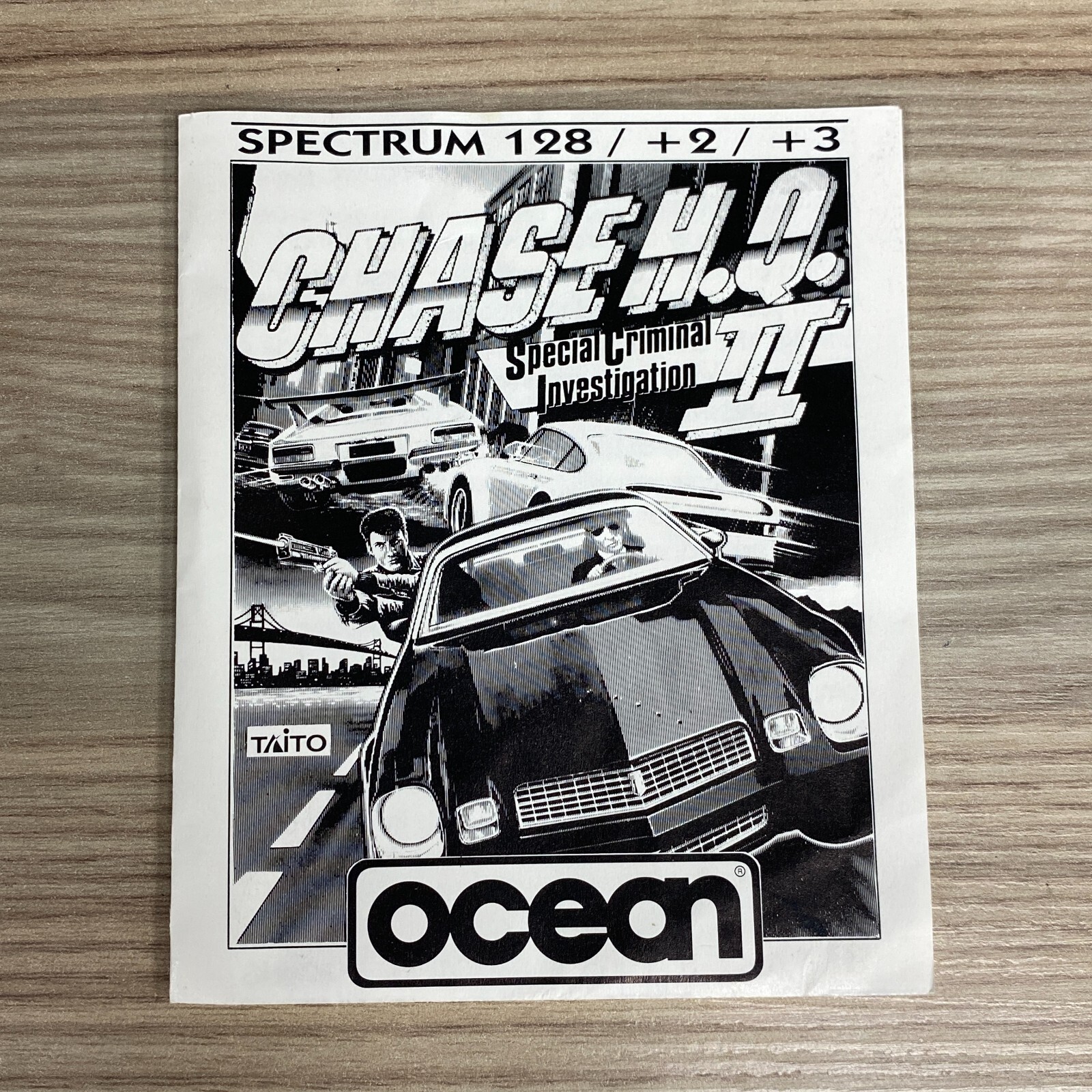 UNTESTED CHASE H.Q. II SINCLAIR ZX SPECTRUM +3 FLOPPY DISC GAME OCEAN 1990
