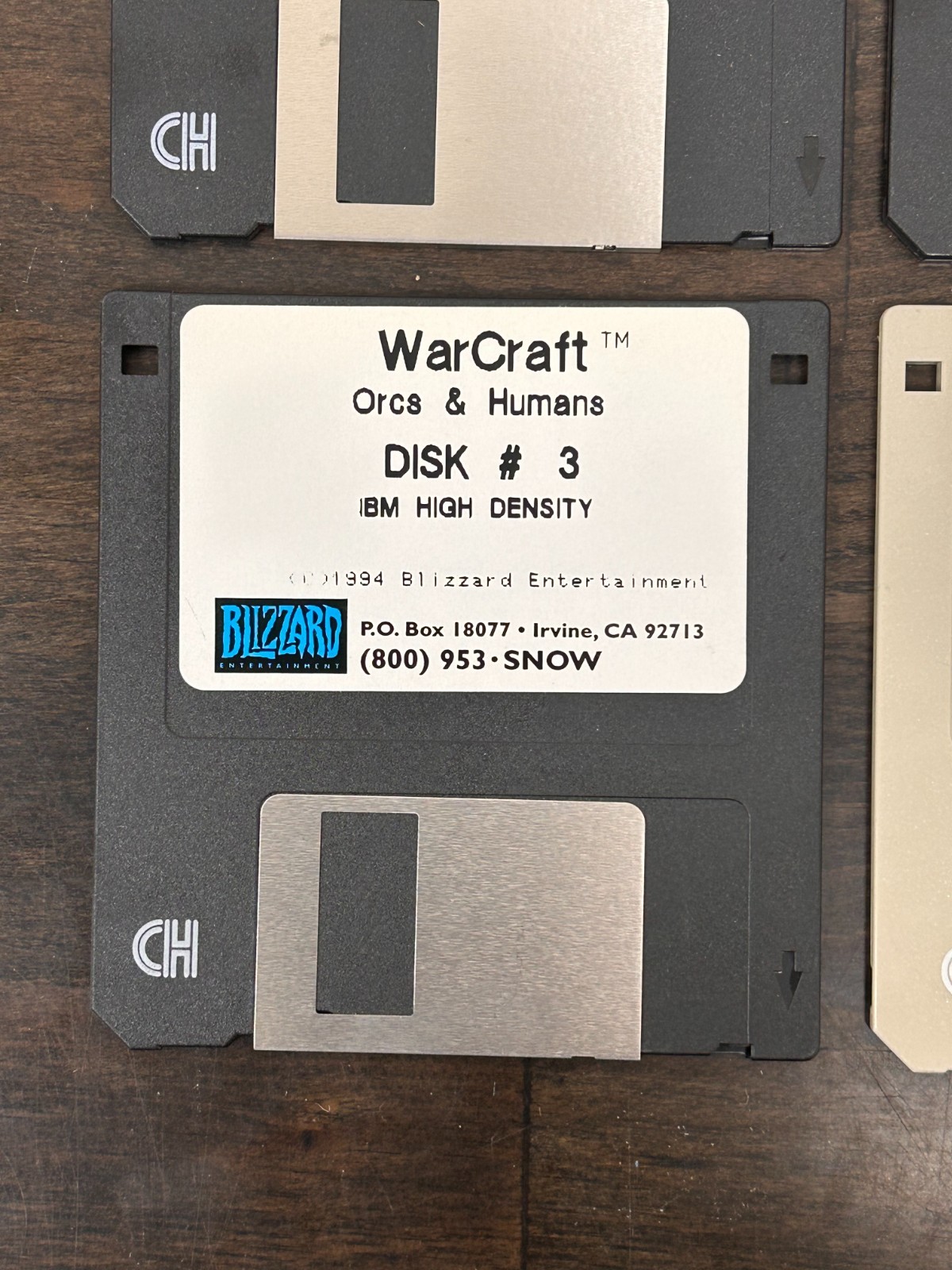 Blizzard – Warcraft: Orcs & Humans PC Game Set On ORIGINAL 3.5 Floppy – RARE!