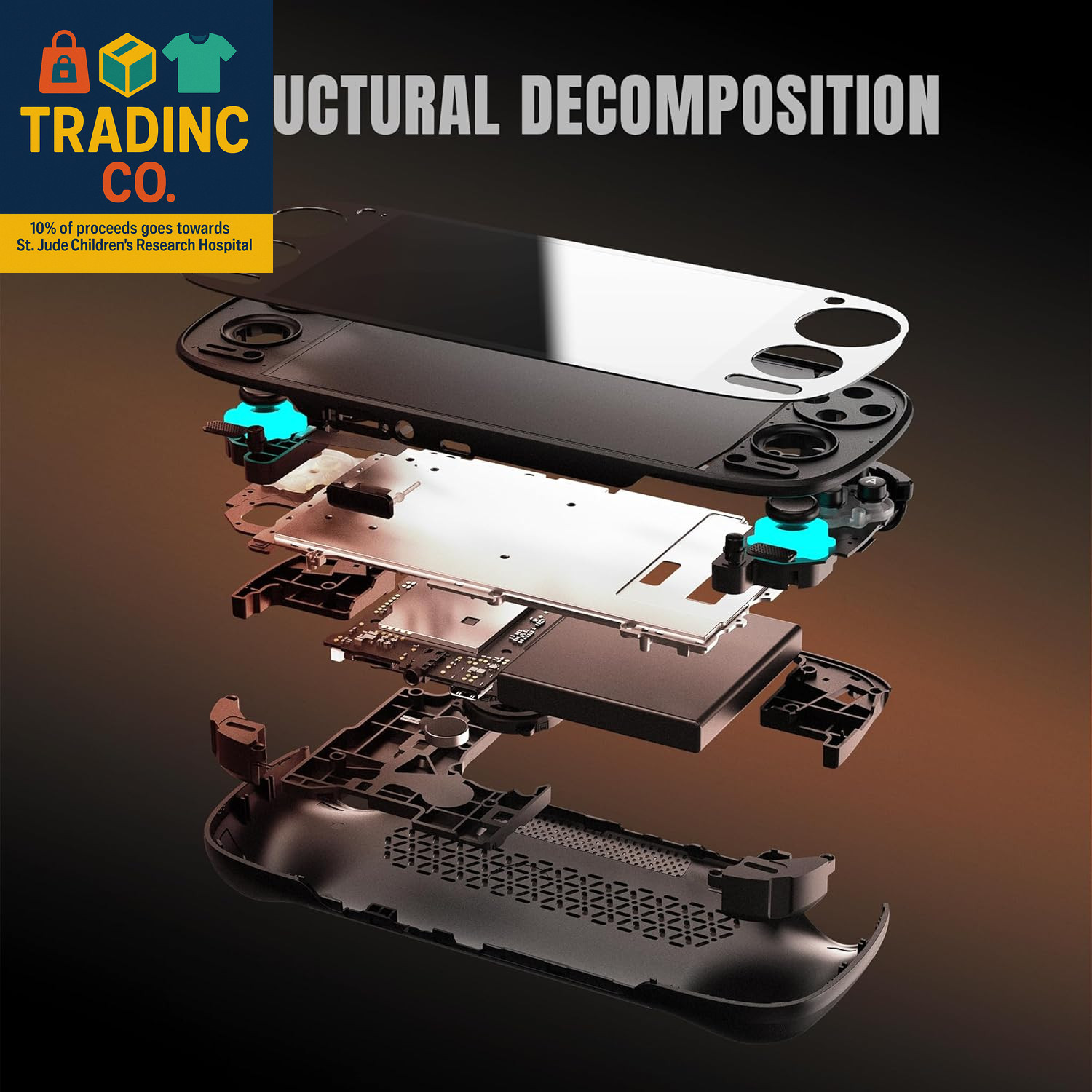 5 Retro Handheld Game Console, 8+128G, 5.5-Inch Touchscreen 1080P Portable Andro
