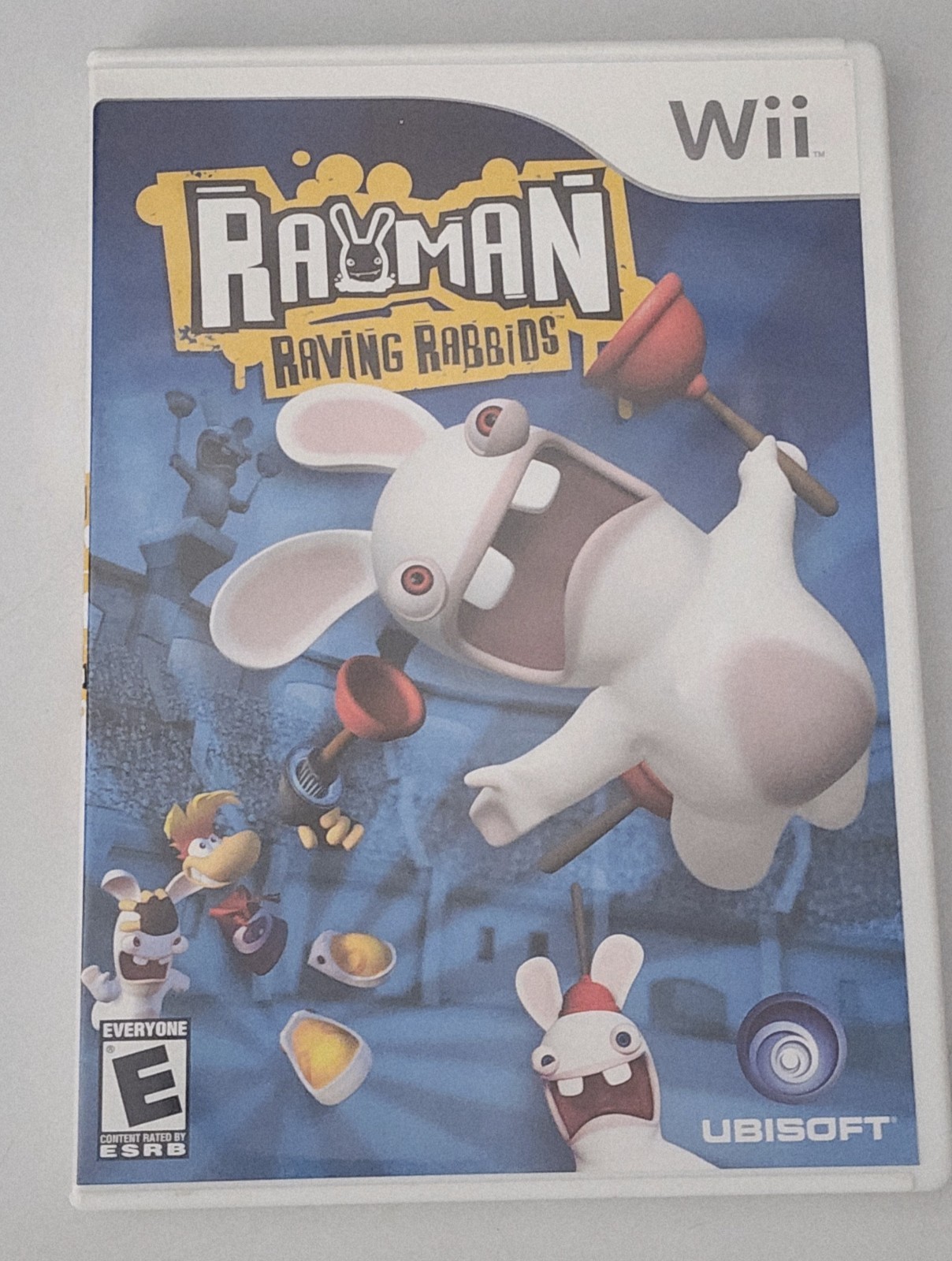 Rayman Raving Rabbids Nintendo Wii Complete W/Manual