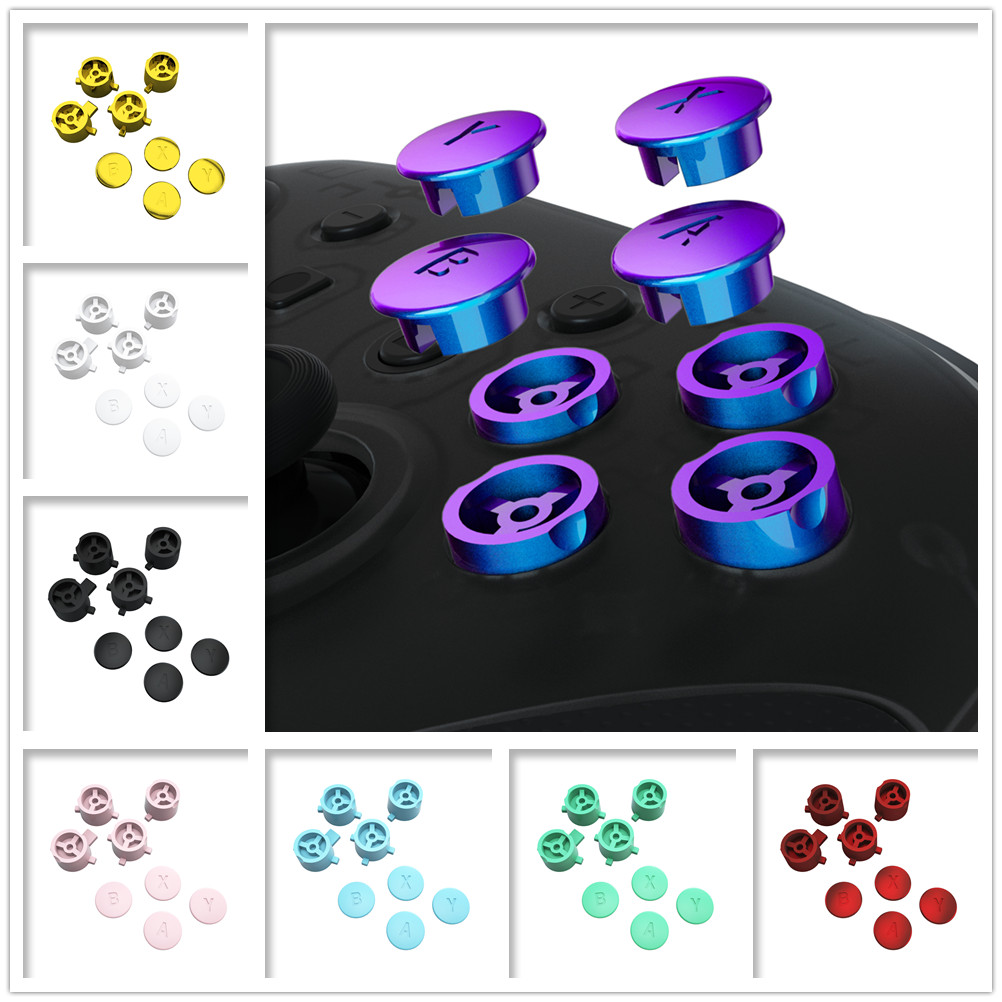 Swappable Interchangeable ABXY Buttons Custom for Nintendo Switch Pro Controller