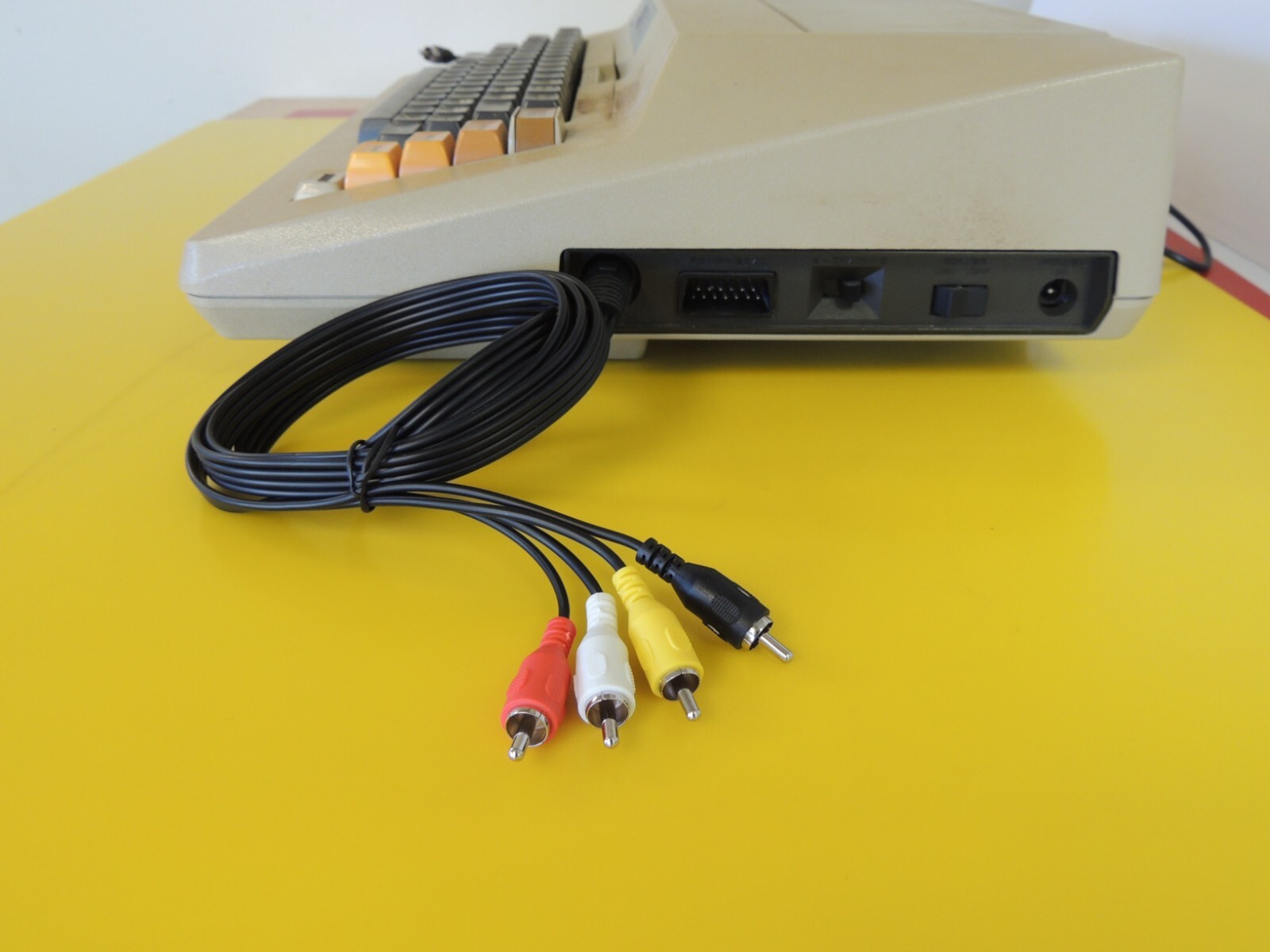 Composite Video & Audio TV DIN Cable For Atari 8 Bit Computer 800 HDMI too!