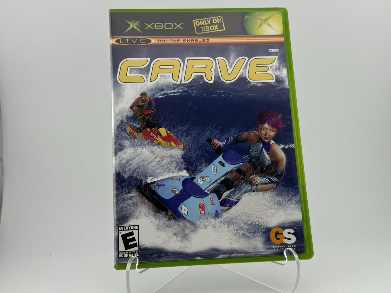 Global Star Software Carve Xbox Racing Watercraft E 2004 NTSC Online Multi