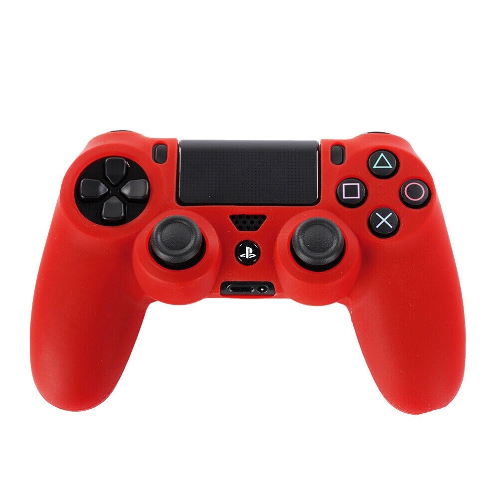 PS4 Controller Case Cover Playstation 4 Silicone Rubber Leather Holster Grip USA