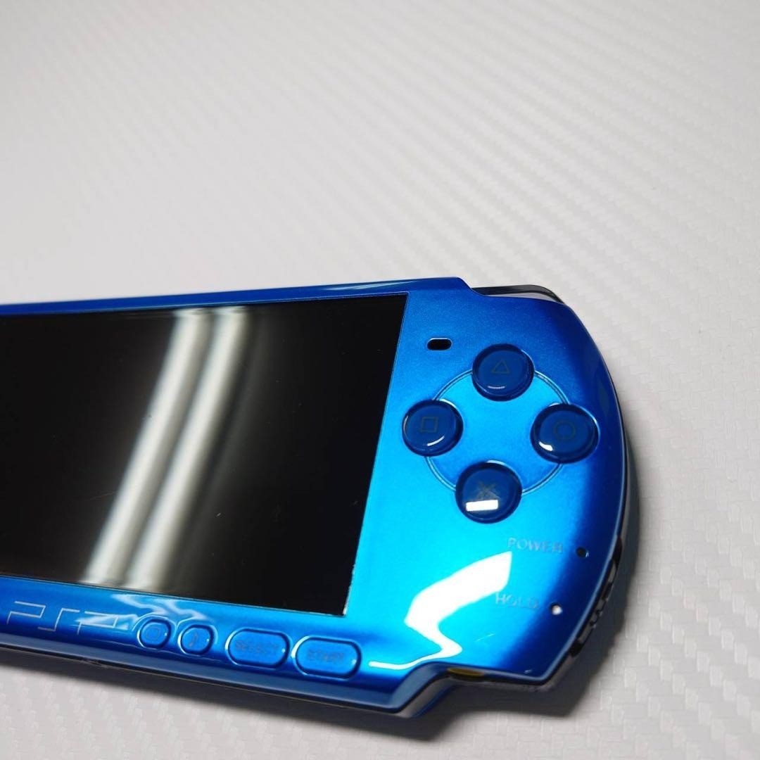 Sony PSP 3000 Vibrant Blue Complete in Box Near Mint 6747