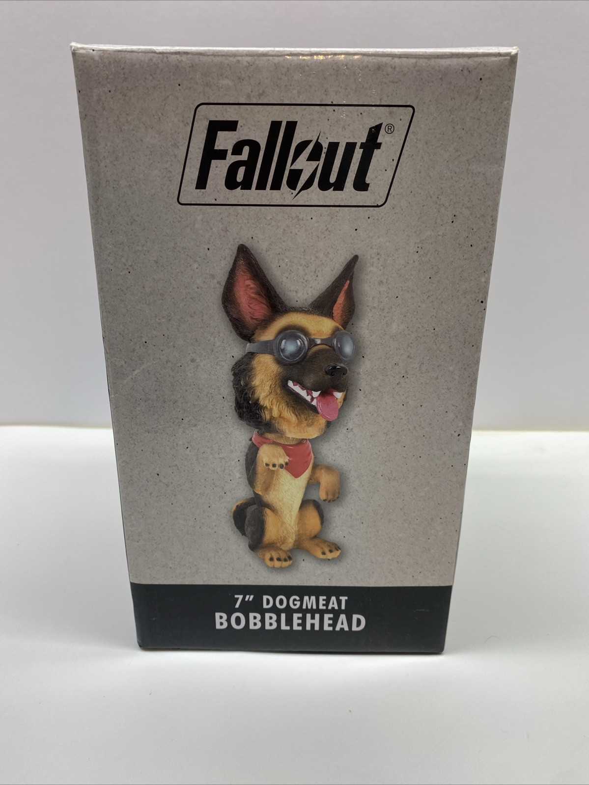 Bethesda Fallout 4 Dogmeat Shepherd 7″ Resin Bobblehead ThinkGeek