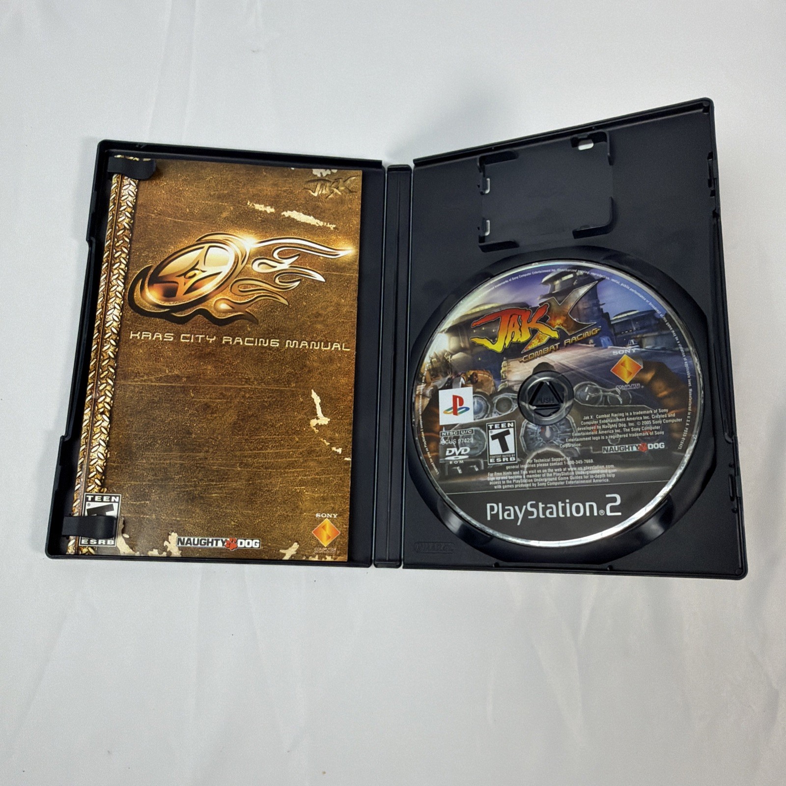 Jak and Daxter 1 2 3 X Combat Racing Lost Frontier Bundle (Sony PS2) Lot (5)