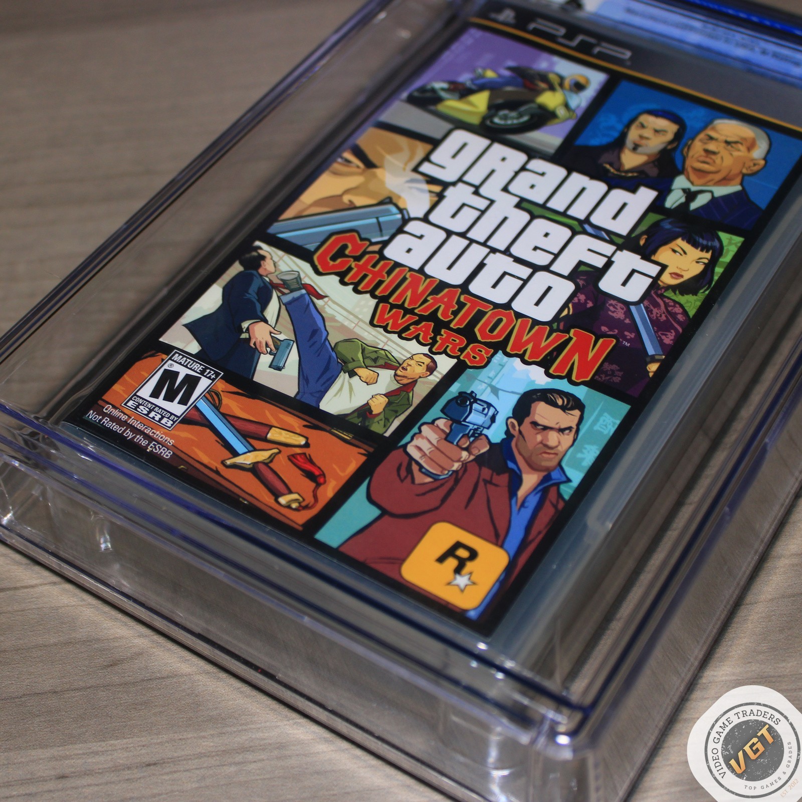 CGC 9.6 A+ – Grand Theft Auto: Chinatown Wars 1ST PRINT Sony PSP 2009 NEW!