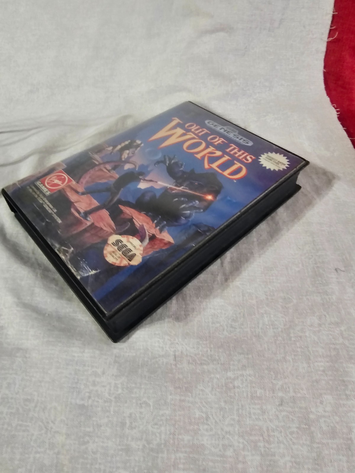 Out of This World (Sega Genesis, 1994) Cartridge T-70106 1 Year Guarantee Tested