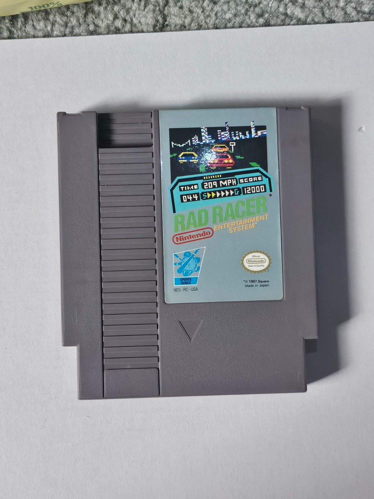 Rad Racer (NES, 1987) *CARTRIDGE ONLY*
