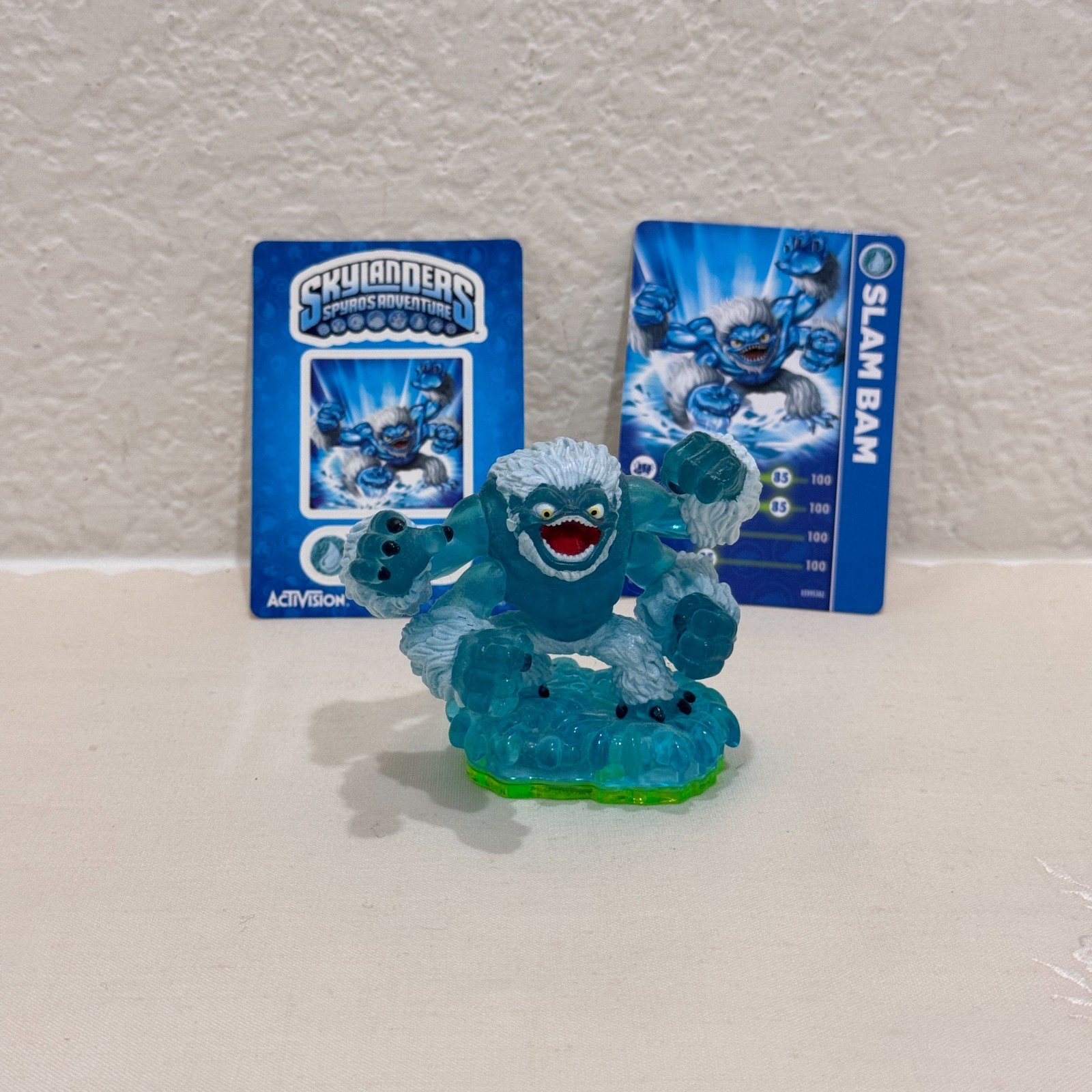Skylanders Spyro’s Adventure Slam Bam Water Figure With Trading Cards Activision
