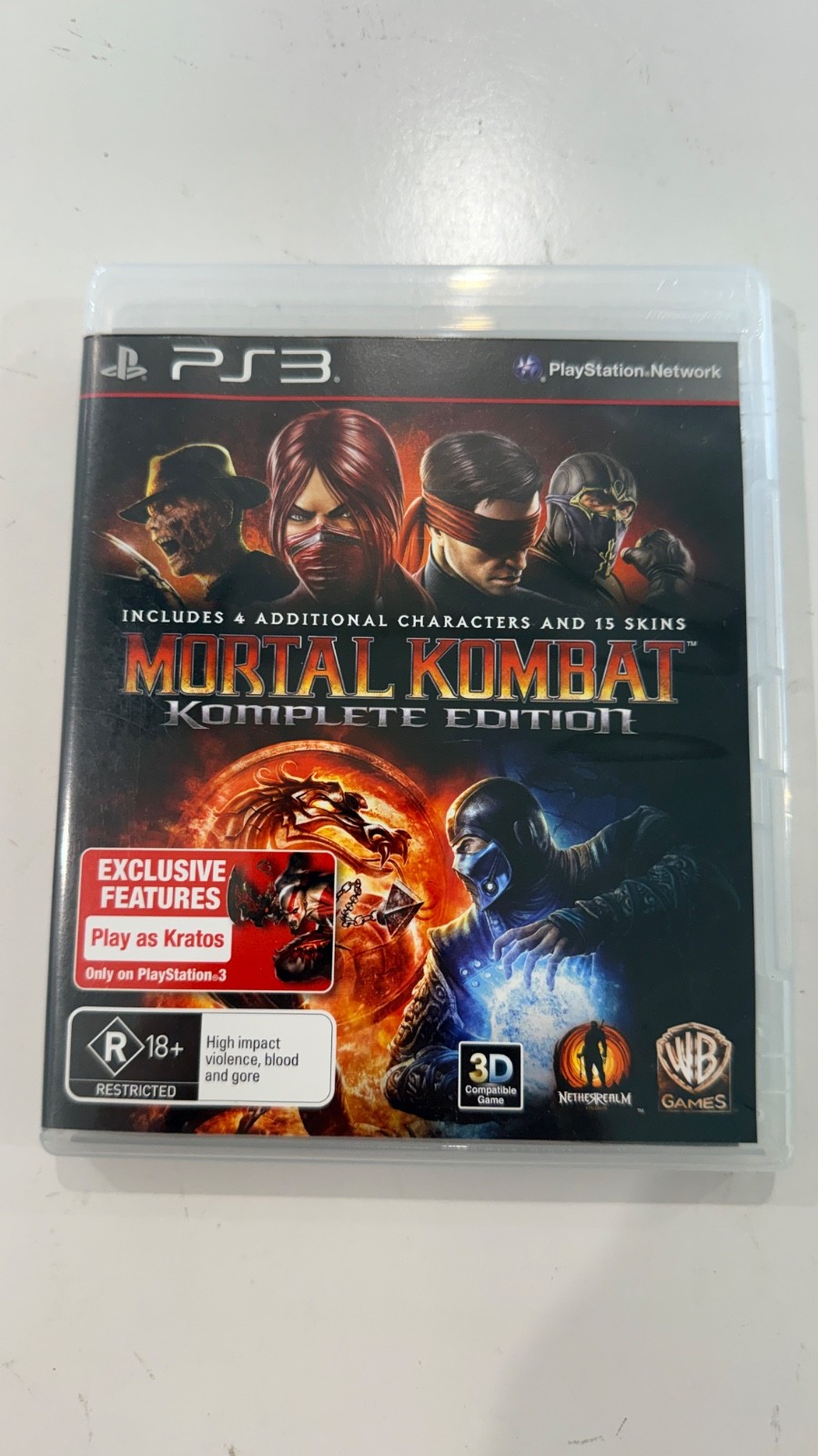 Mortal Kombat Komplete Edition (PS3) CIB | PAL | Very Good Condition