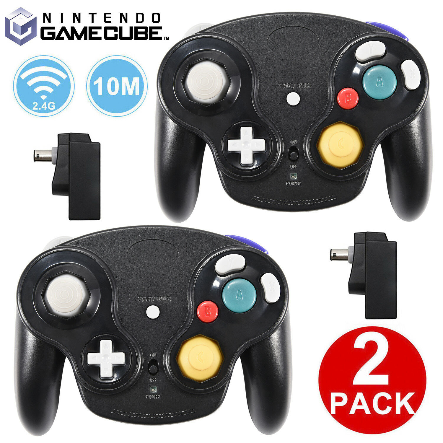 For GameCube Console Wired/Wireless Remote Controller Gamepad / Extension Cable