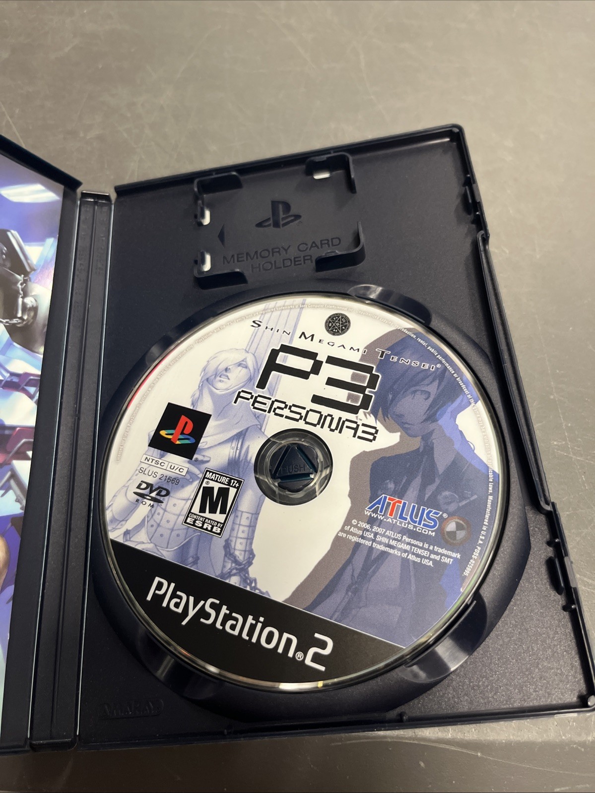 Shin Megami Tensei: Persona 3 (Sony PlayStation 2, 2007) Complete W/ Manual PS2