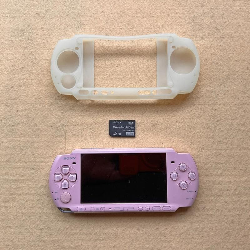 Excellent Sony PSP-3000 PSP 3000 Console Pink Region Free