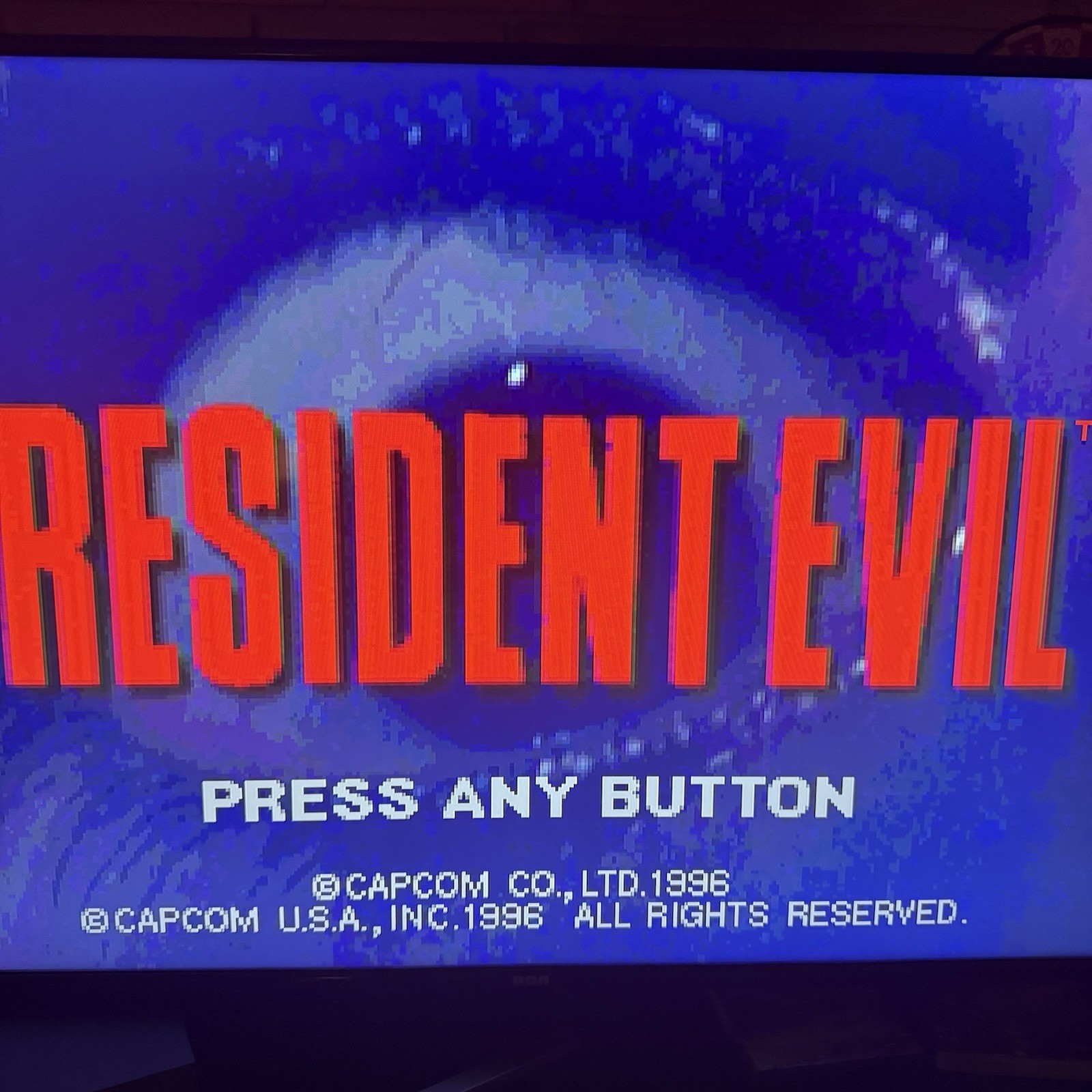 Resident Evil PS1 PlayStation 1 Game & Manual W/Registration Card Only Tested