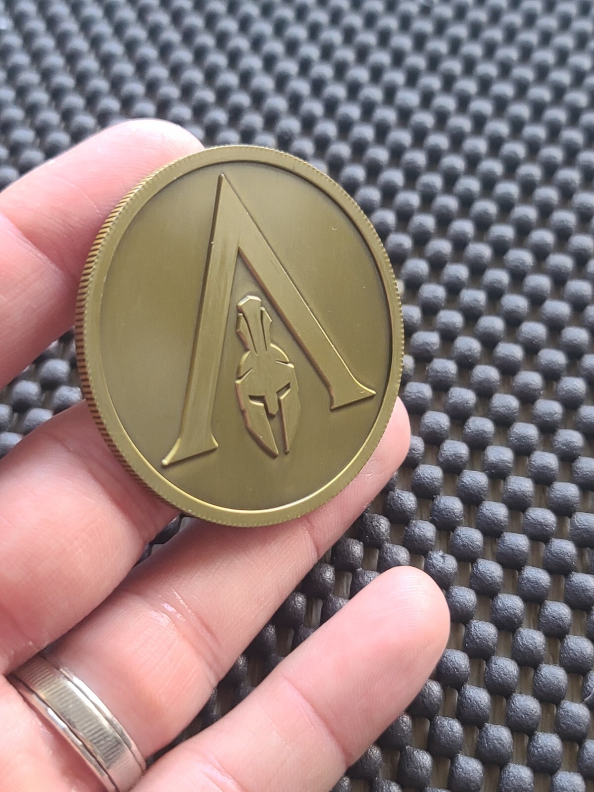 Xbox Assassin’s Creed Odyssey Best Buy Coin Medal Rare Promo Playstation UBISOFT