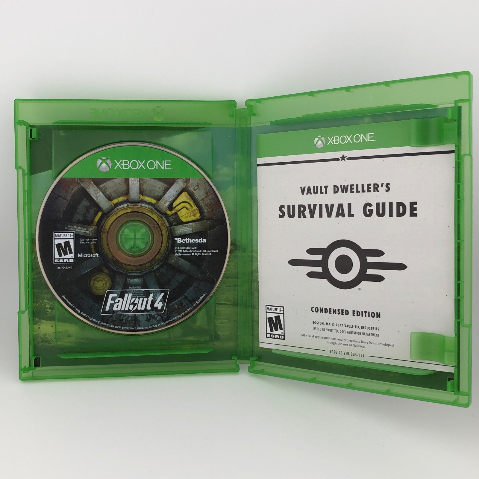 Fallout 4 (Microsoft Xbox One, 2015) Tested Working