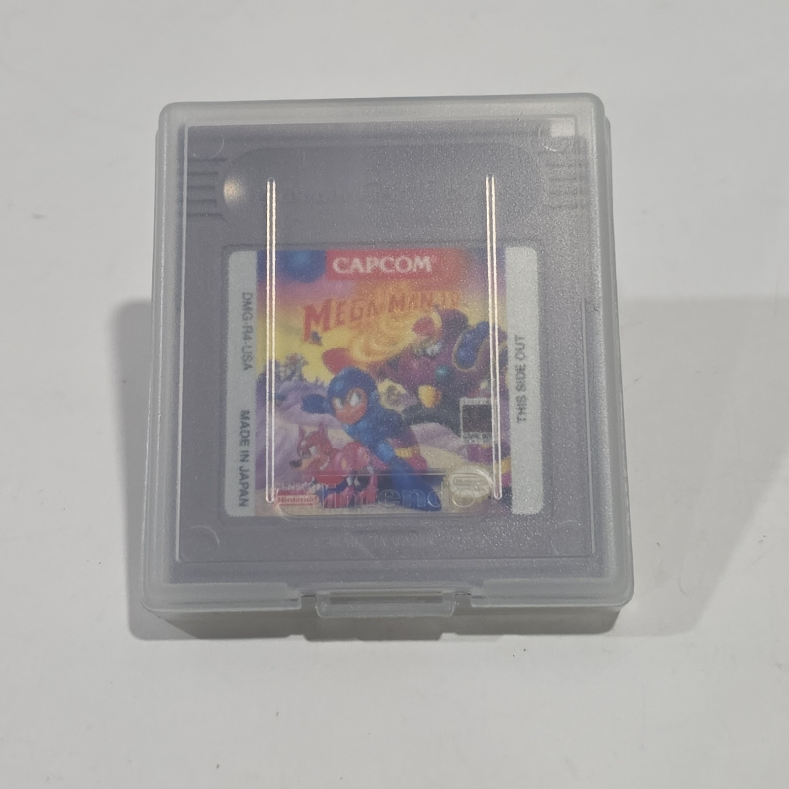 Mega Man 4 IV Gameboy Game Tested Works Vintage Classic With Nintendo Case