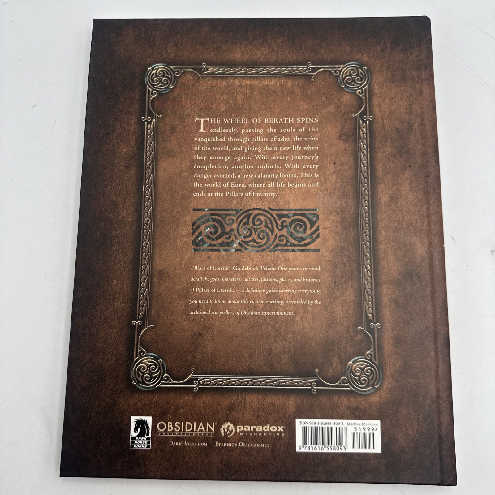Pillars of Eternity Guidebook Volume One Dark Horse Books EUC