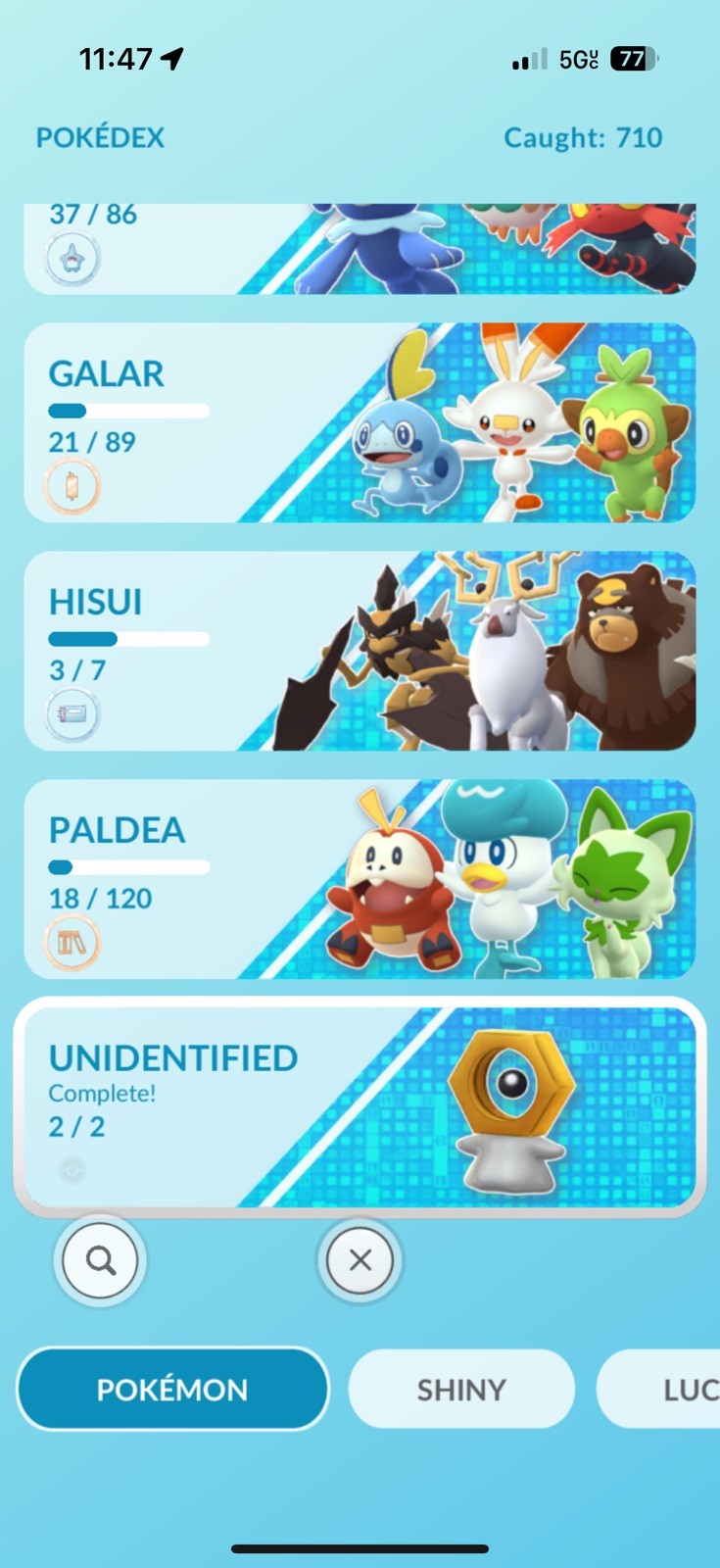 Pokémon Go Account iOS Lvl 42 – 47 Premium Raid Passes 2 Remote