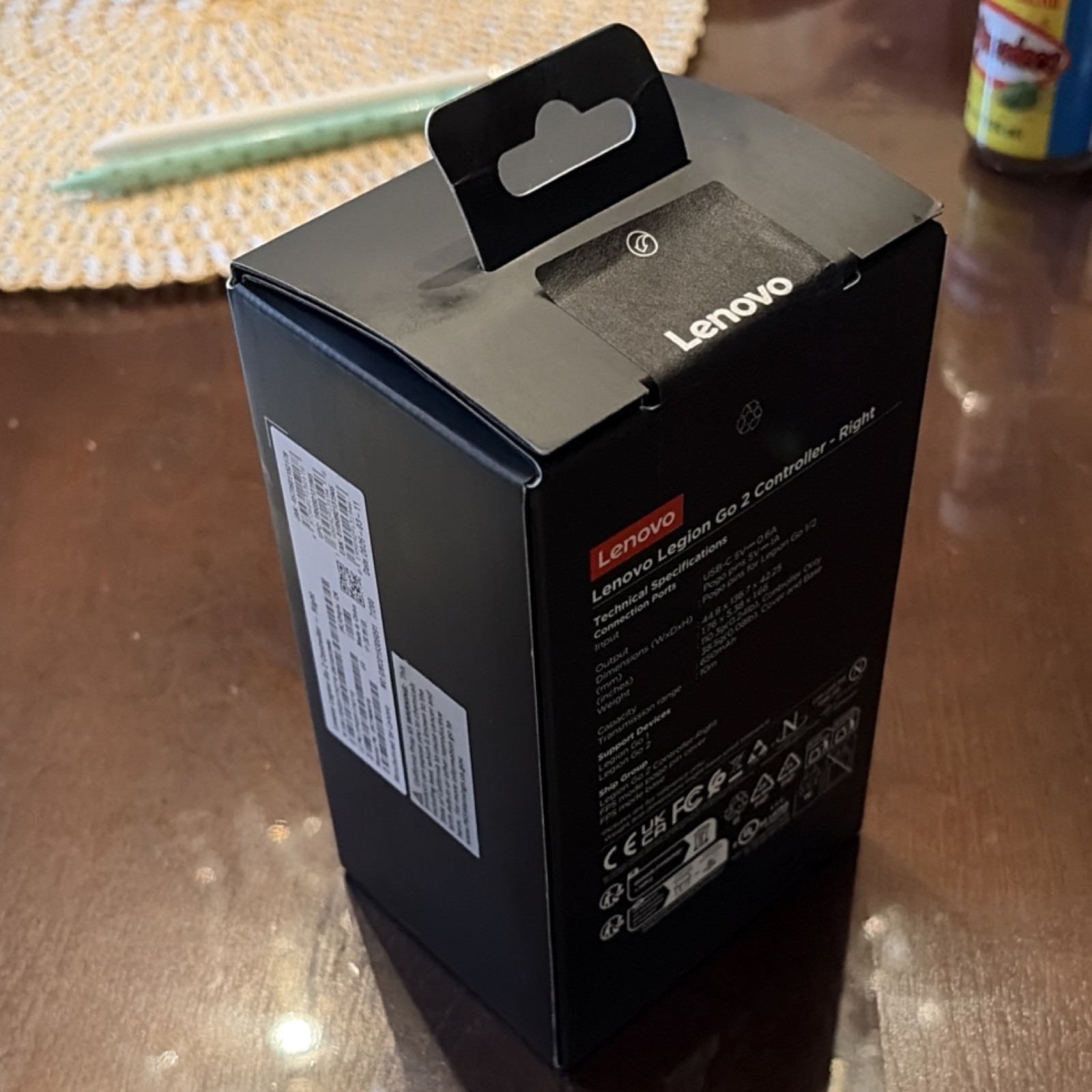 Lenovo Legion Go 2 Right Wireless Controller Black Hall Effect Sticks/Triggers