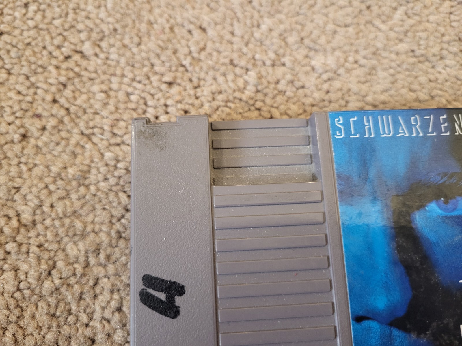Total Recall Nintendo 1990 Game Cartridge