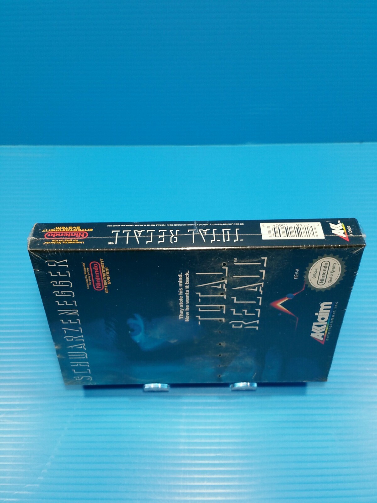 Brand New, Factory sealed. H-Seam, Nintendo NES Total Recall game. Look at pics