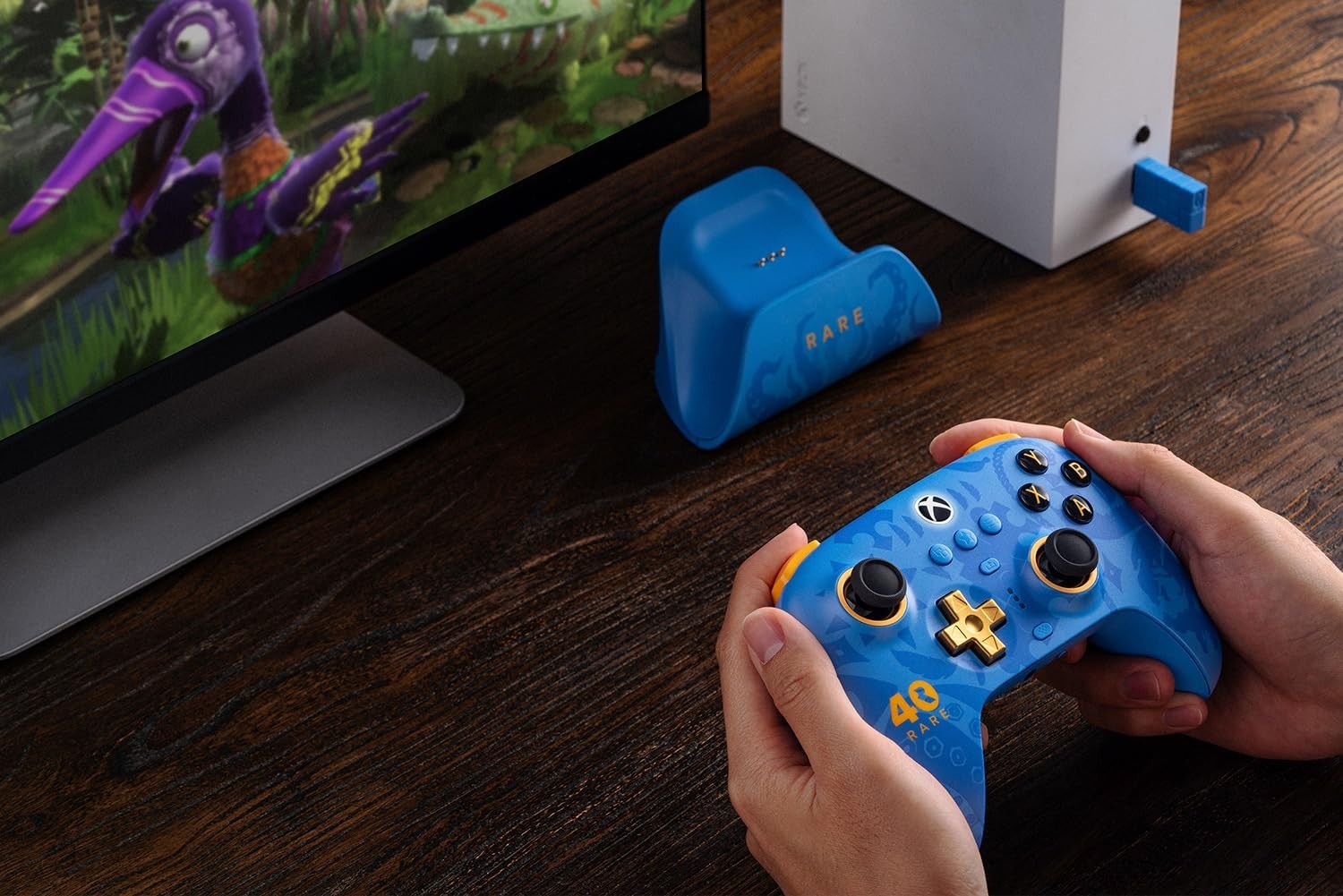 Rare 40th Anniversary Bluetooth Wireless Xbox Controller with Pro Back Buttons