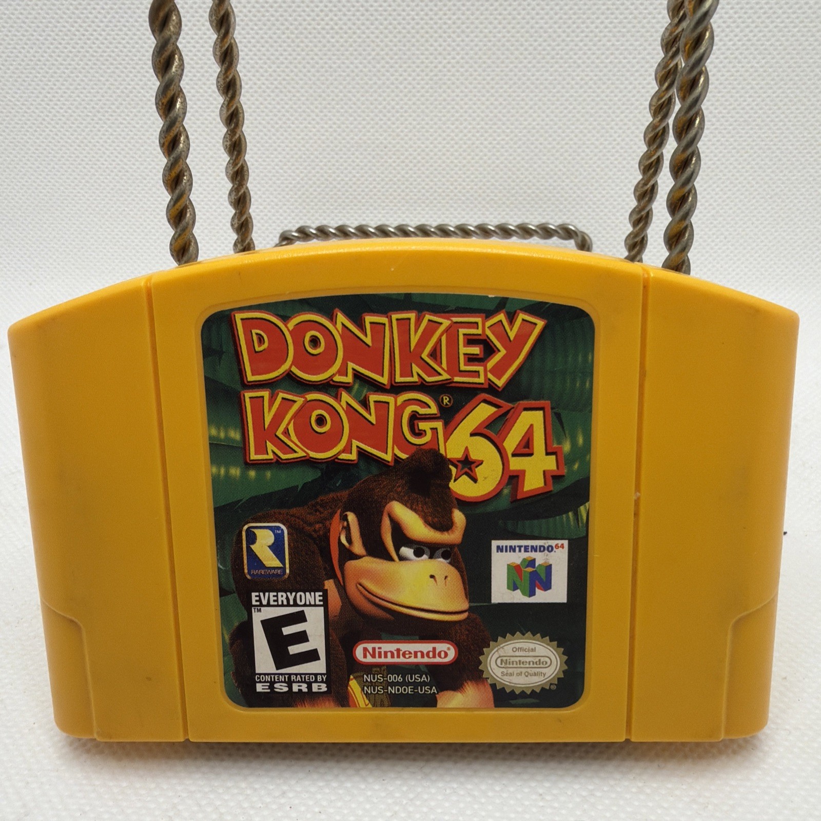 Nintendo’s Donkey Kong 64 Video Game Cartridge for the N64 Console
