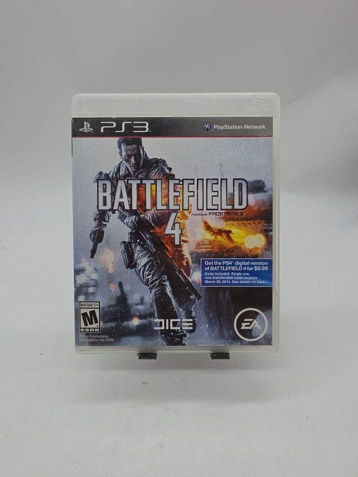 Battlefield 4 PS3 Playstation 3 Complete Video Game Cib Mint Tested