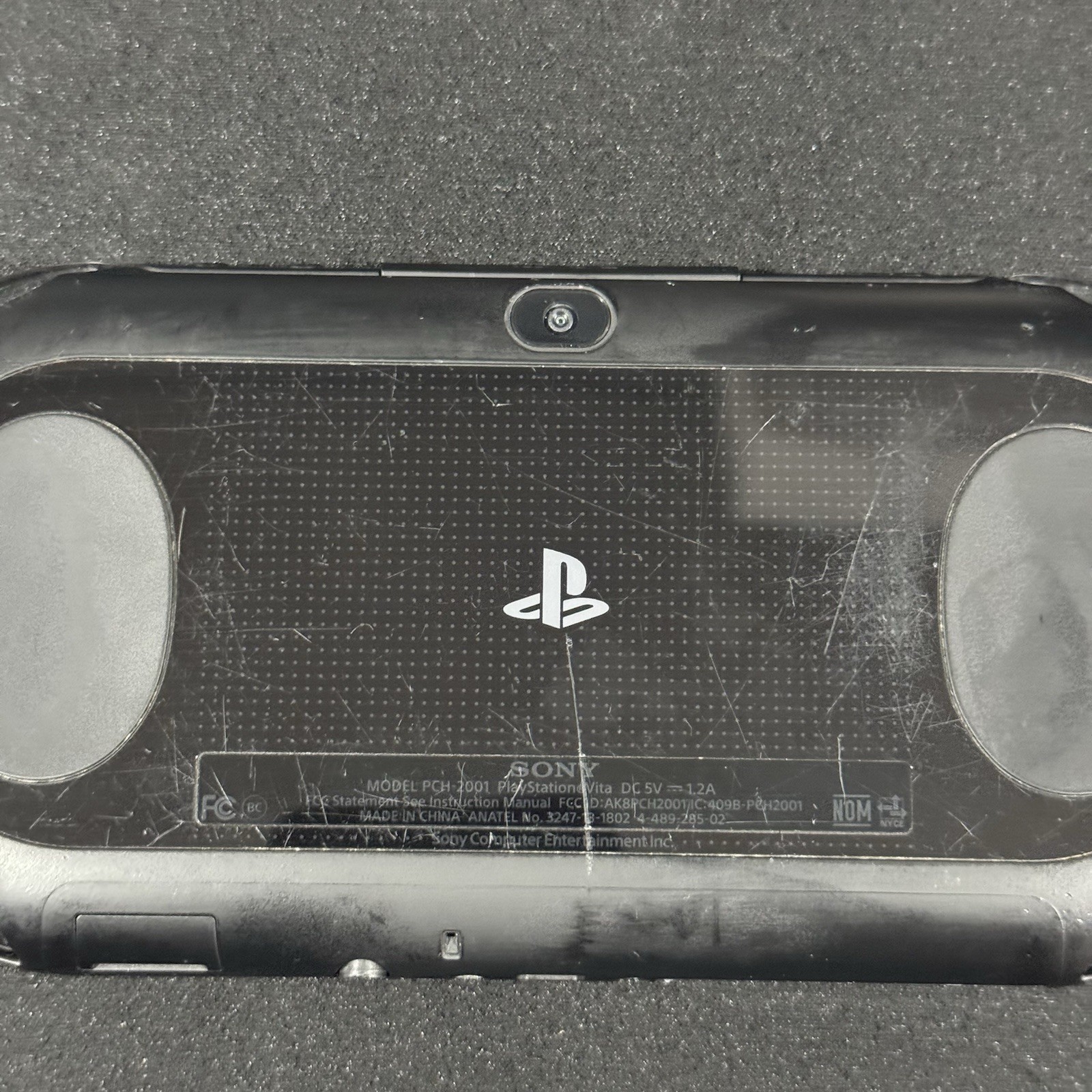Sony PlayStation Vita Slim PS VITA PCH-2001 Black Console Tested Working W/ 8gb