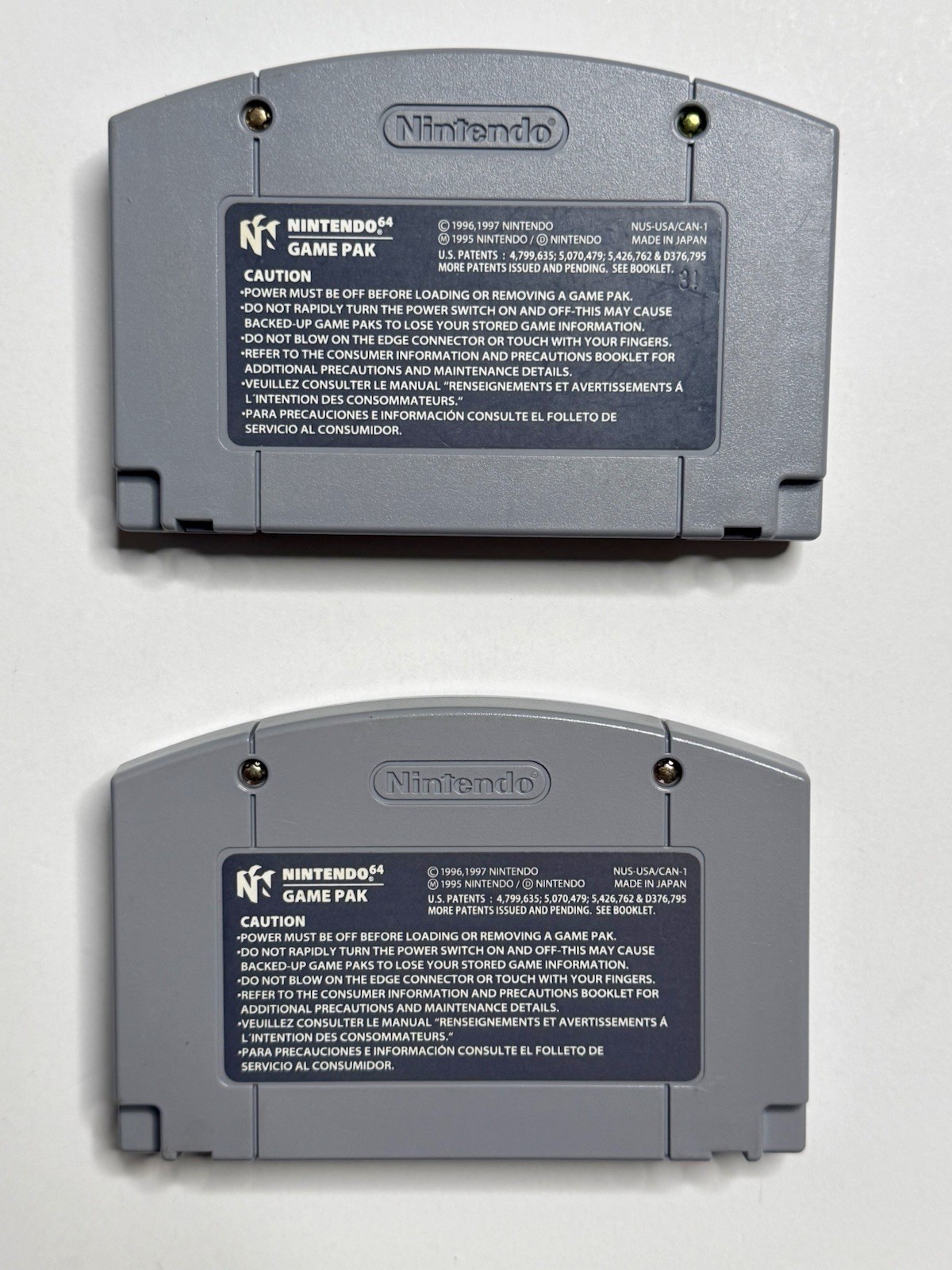 Kobe Bryant NBA Courtside 1 & 2 Nintendo 64 N64 2 Game Lot Authentic