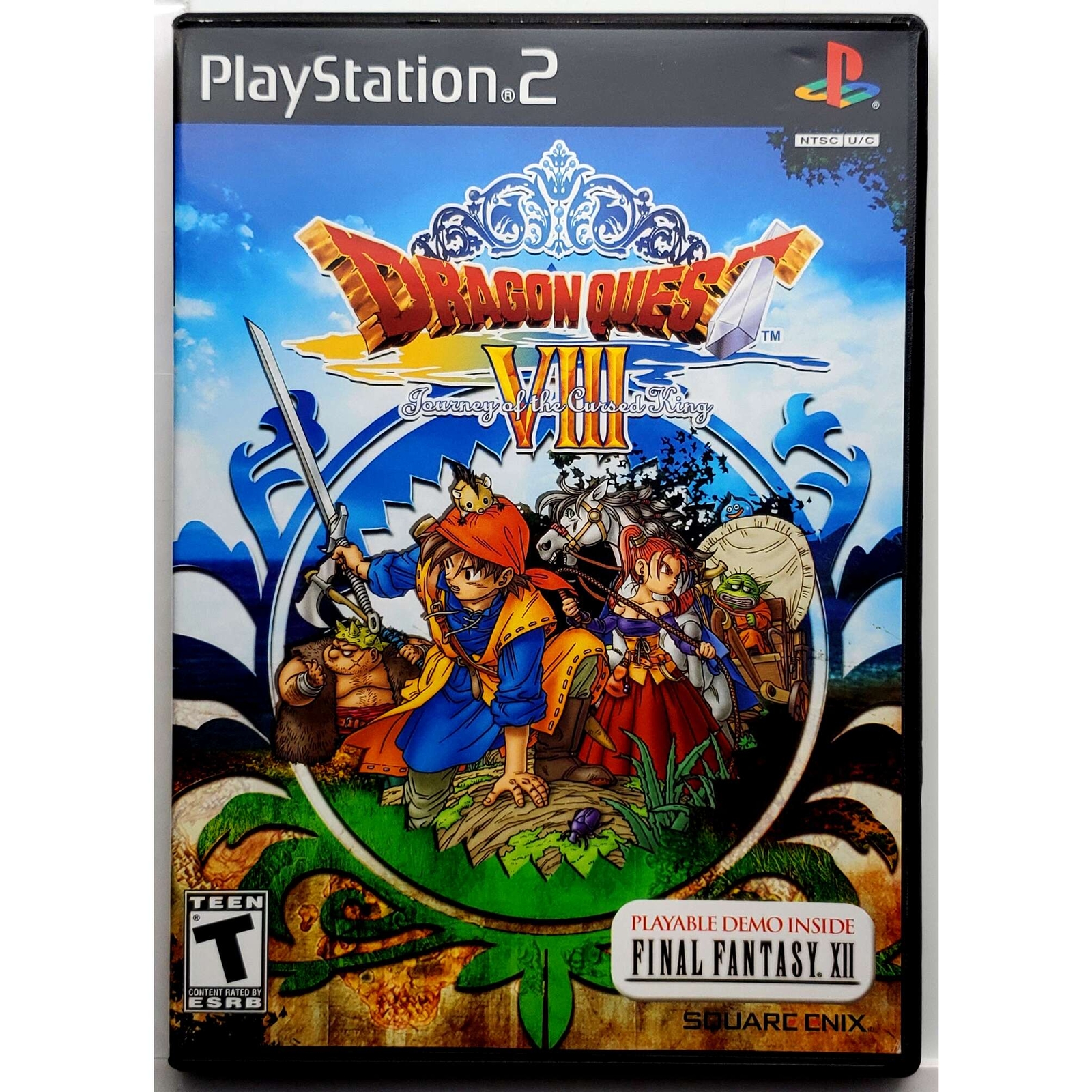 Dragon Quest VIII Journey of the Cursed King – Sony Playstation 2 Pristine PS2