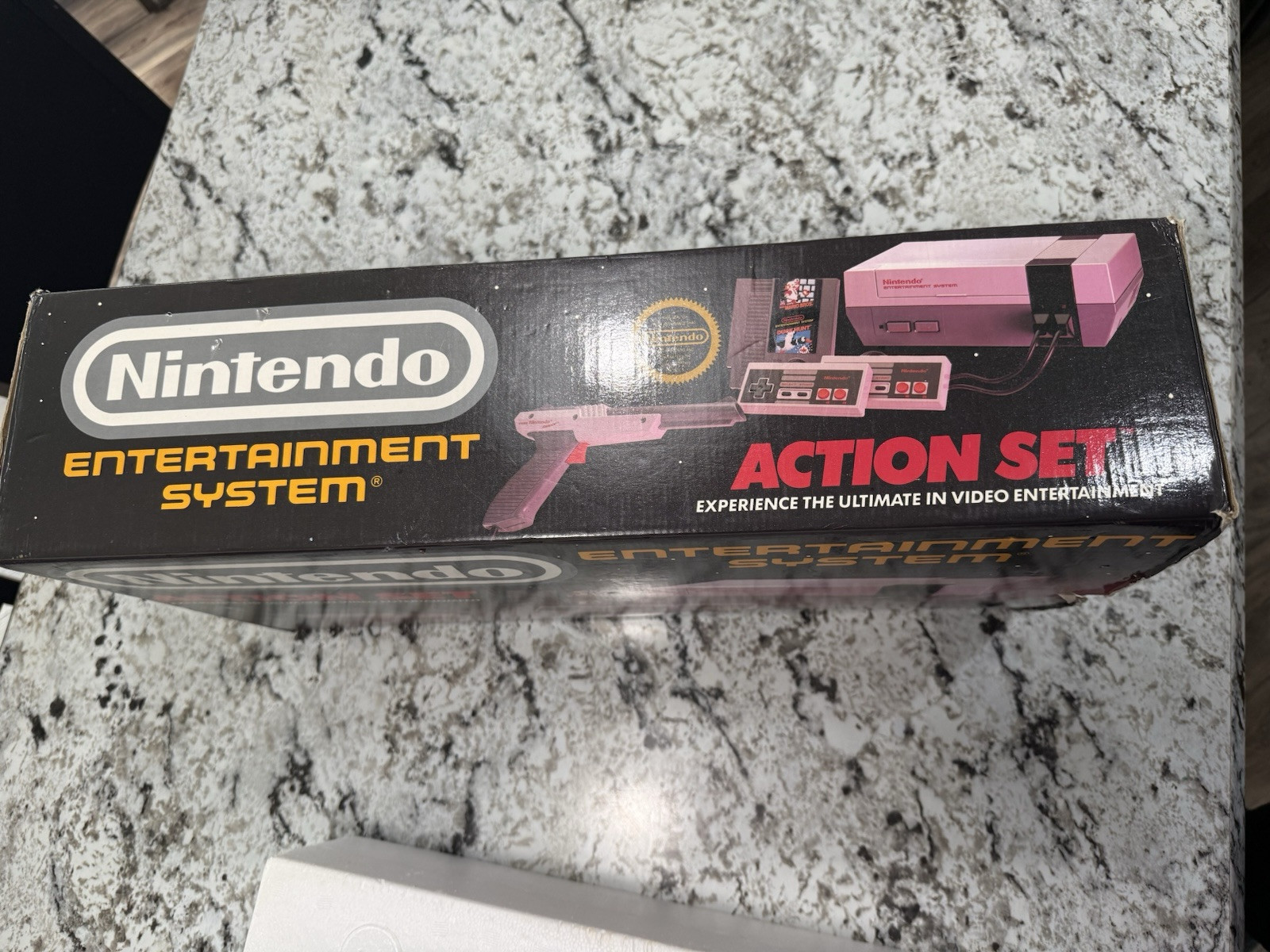 Nintendo NES Action Set Home Console- Complete In Box