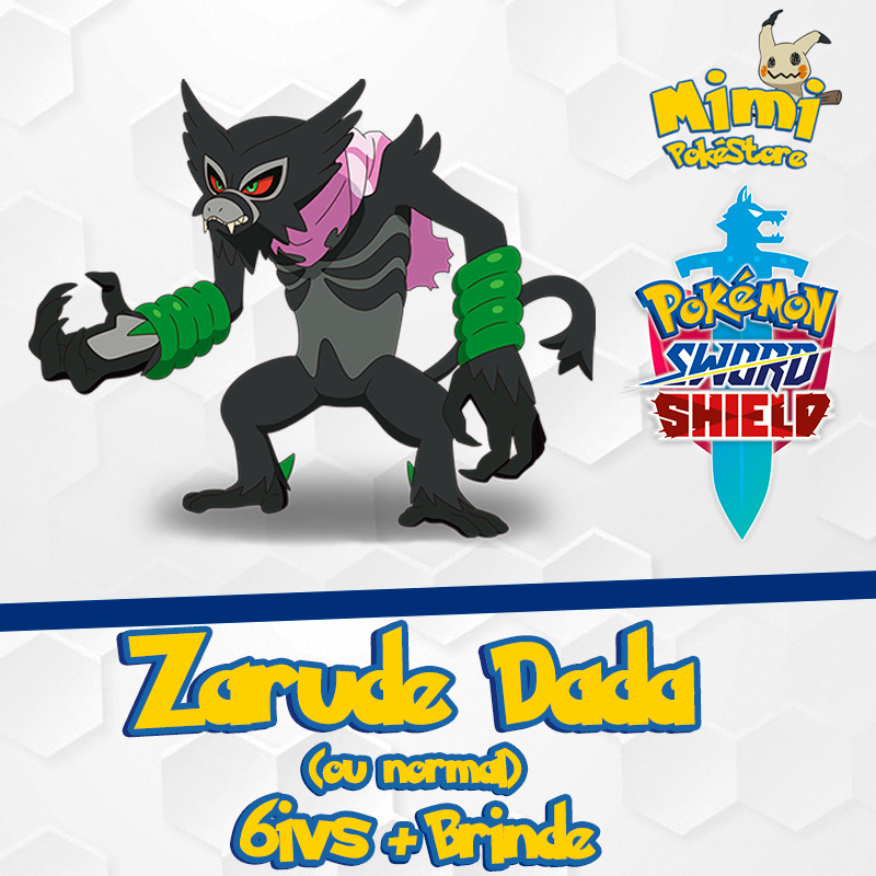 Zarude Dada 6IVs – Pokemon Sword & Shield