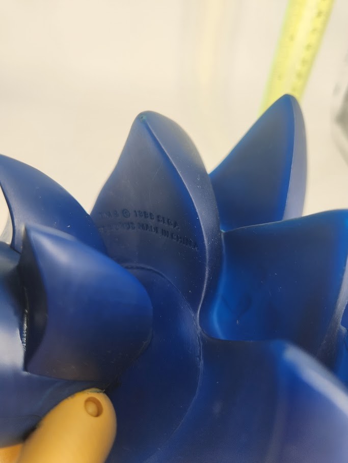 Sonic Adventure Articulated Figure 1999 RESAURUS SEGA 11″ RARE