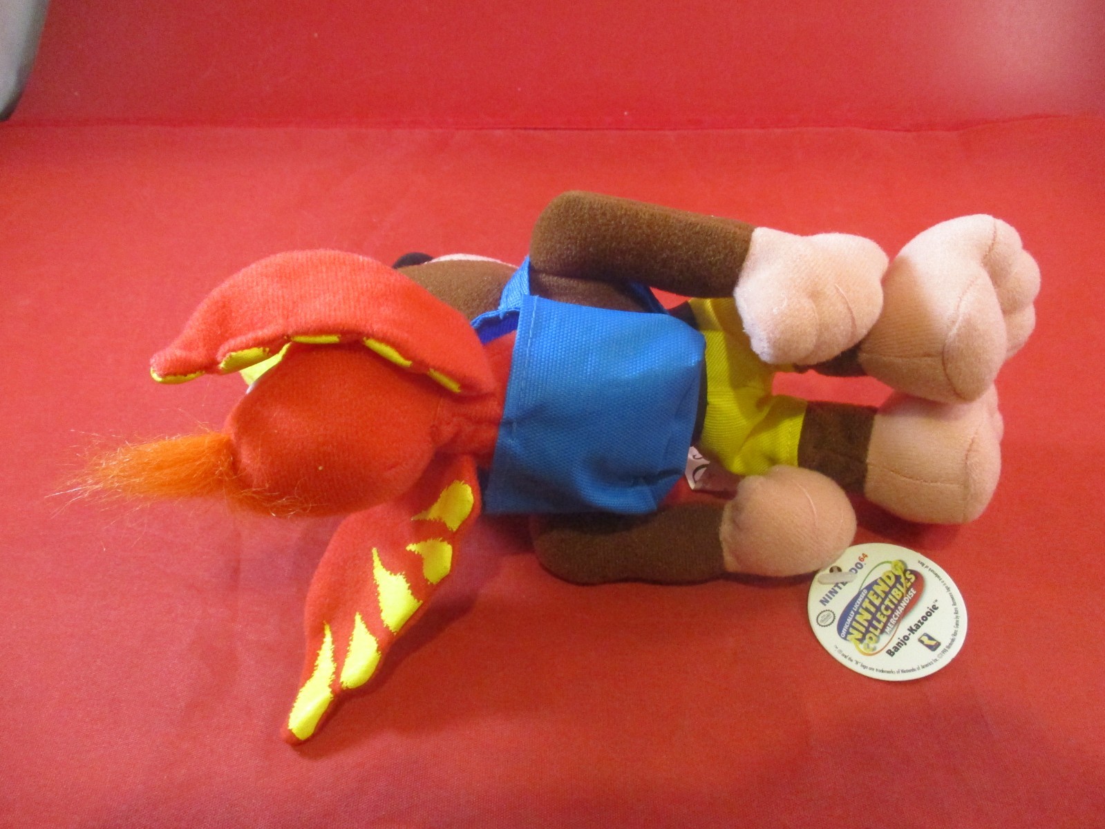 Banjo-Kazooie Nintendo 64 N64 Plush Stuffed Animal Figure Doll by BD&A w/ Tag