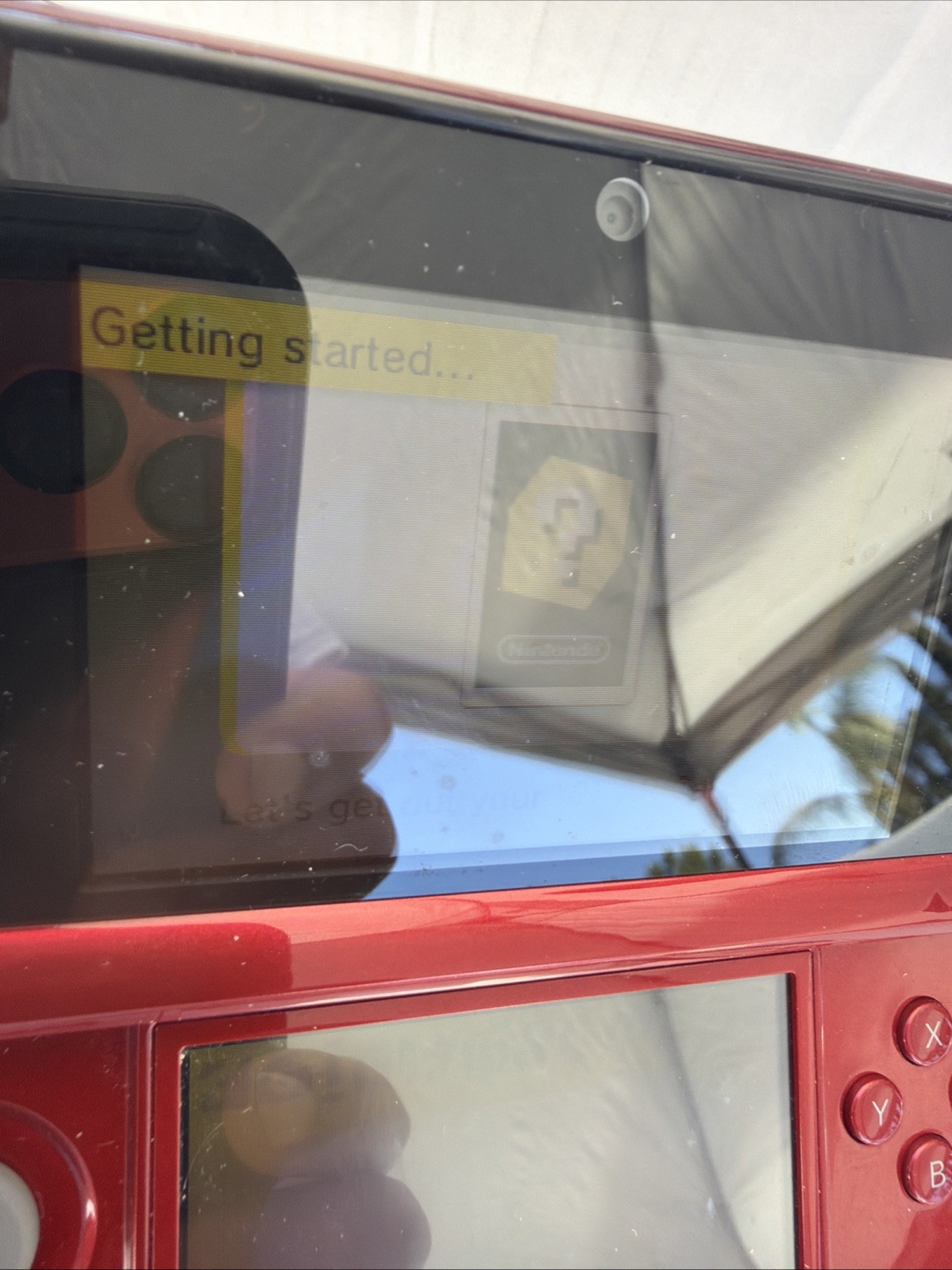 Nintendo 3DS Handheld System Flame Red Tested 🔥