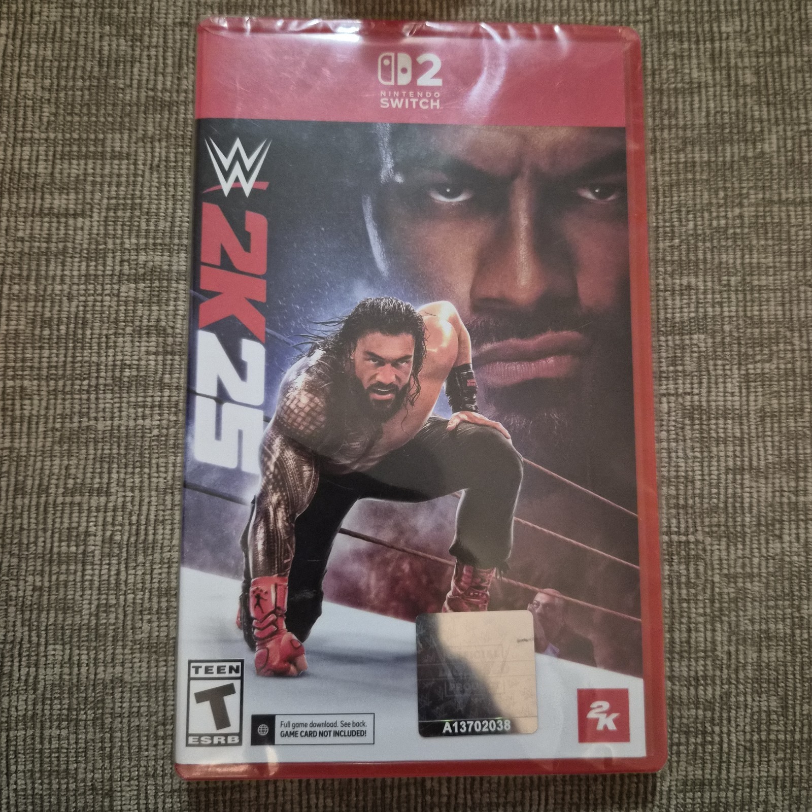 WWE 2K25 Code-In-Box – Nintendo Switch 2 BRAND NEW SEALED READY TO SHIP
