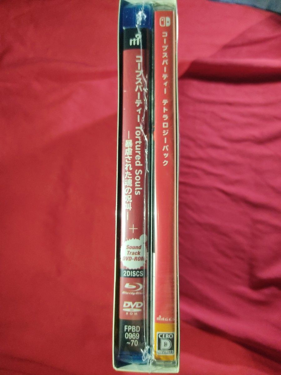 Switch Corpse Party Tetralogy Pack Limited Edition BD DVD-ROM